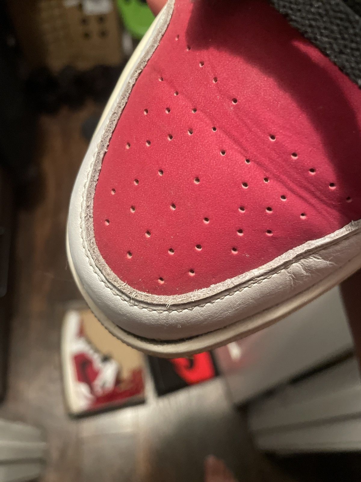 Jordan Brand × Nike Carmine 1 2014 sz9.5 Size US 9.5 / EU 42-43 - 8 Thumbnail