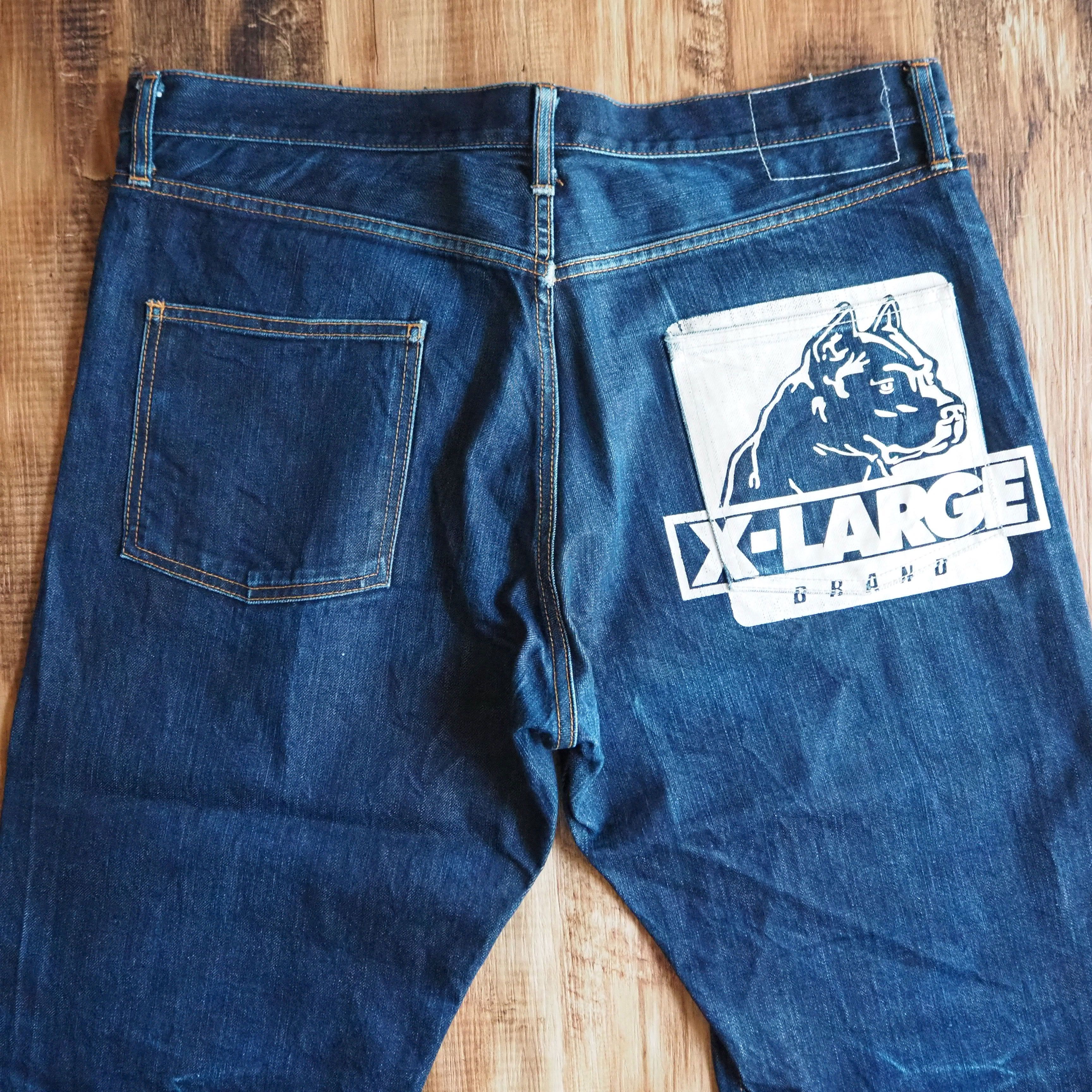 Xlarge XLARGE 0101604 W38 x L35 Pitbull Paint Selvedge Jeans Size US 38 / EU 54 - 9 Thumbnail
