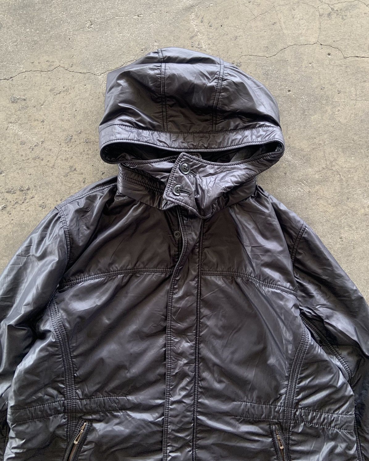Issey Miyake Issey Miyake Tete Homme Puffer Parkas Jacket Size US XL / EU 56 / 4 - 2 Thumbnail