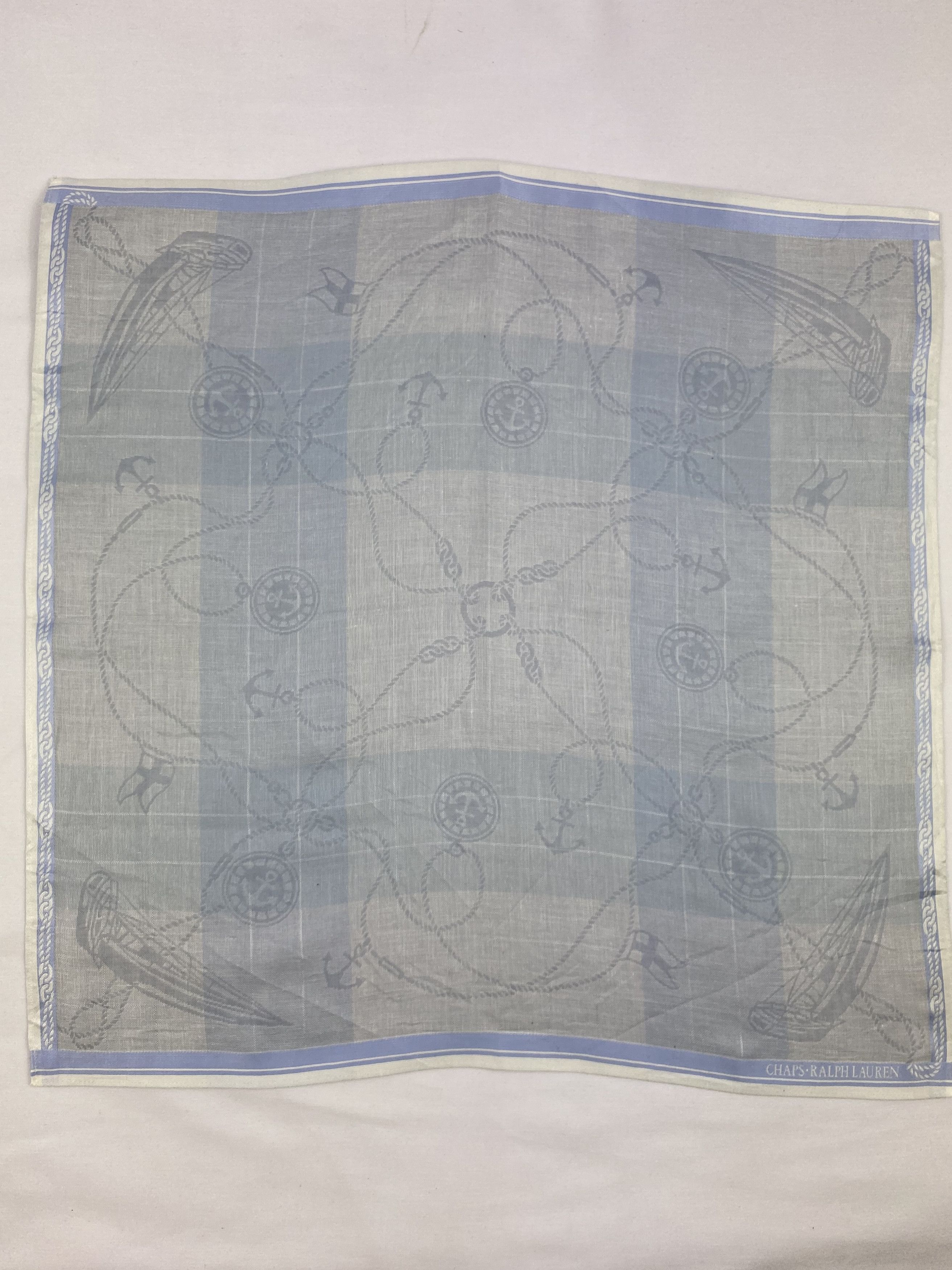 Chaps Ralph Lauren × Ralph Lauren × Vintage Chaps Ralph Lauren Handkerchief / Bandana / Neckerchief Size ONE SIZE - 3 Thumbnail