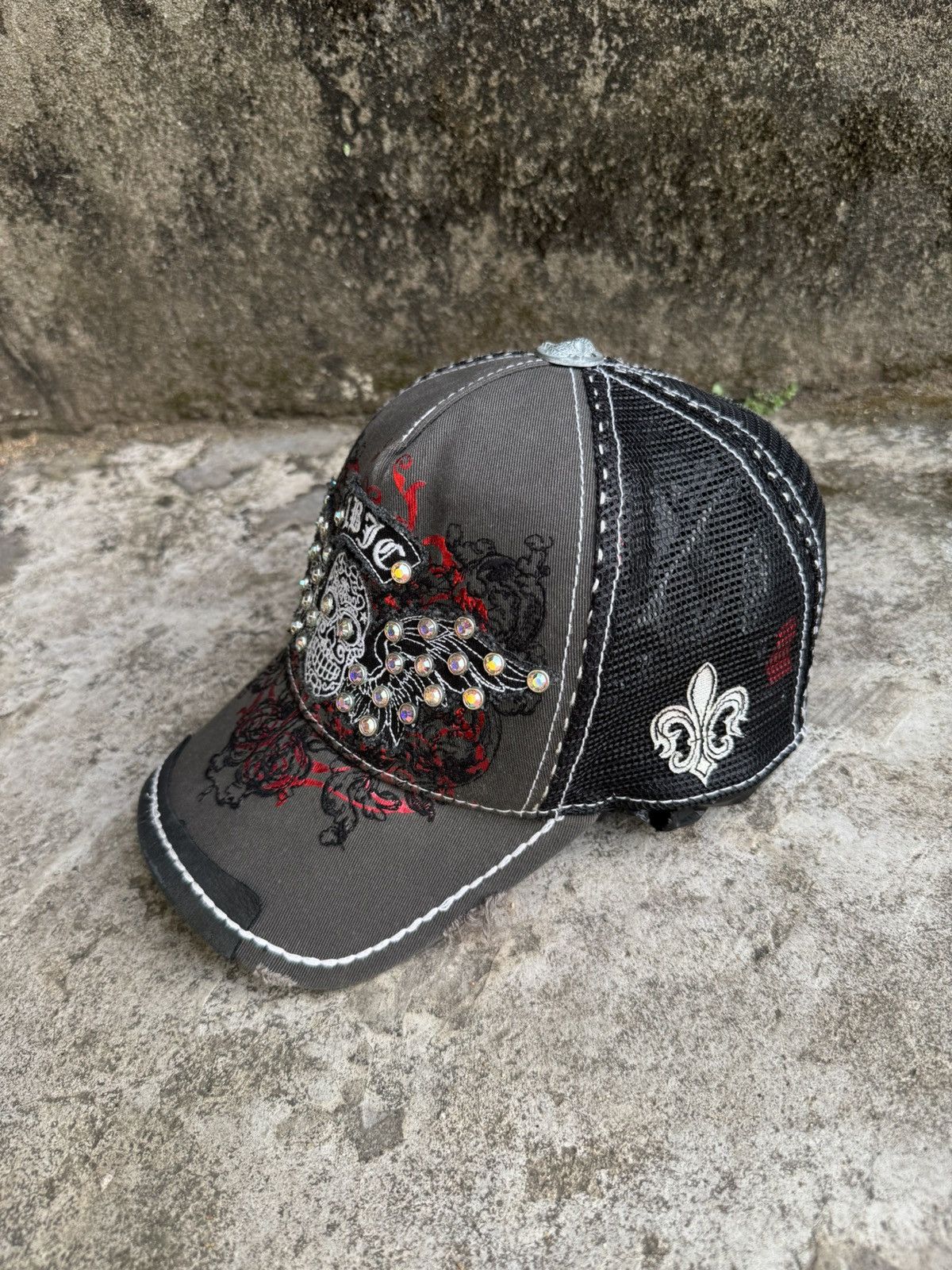 If Six Was Nine × Japanese Brand × Le Grande Bleu (L.G.B.) Y2k Studded Skull Laguna Beach Ifsixwasnine Lgb Style Size ONE SIZE - 3 Thumbnail