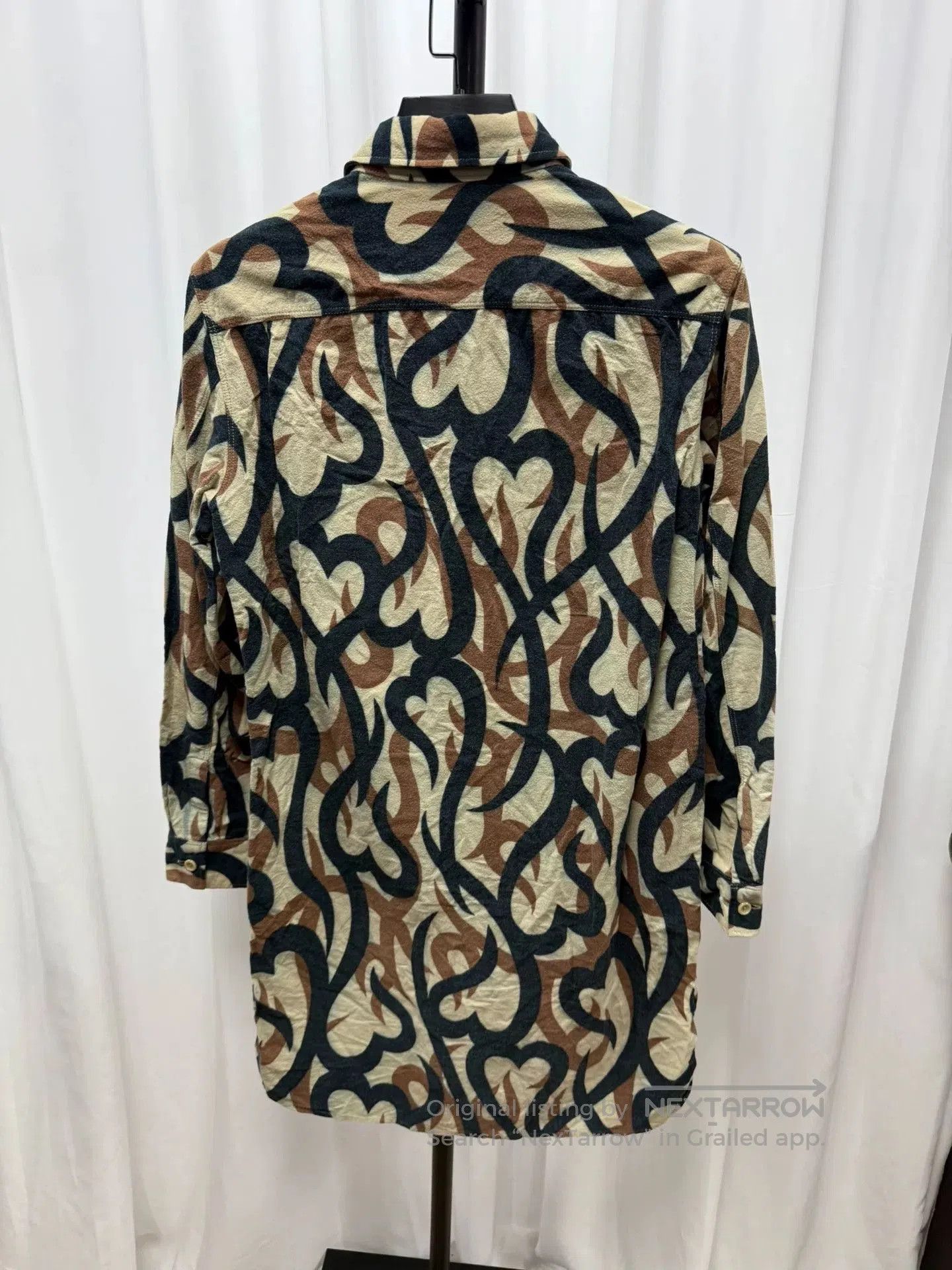 Comme des Garcons Homme Plus Artistic Pocket Shirt in Wool Blend. Size US M / EU 48-50 / 2 - 6 Thumbnail