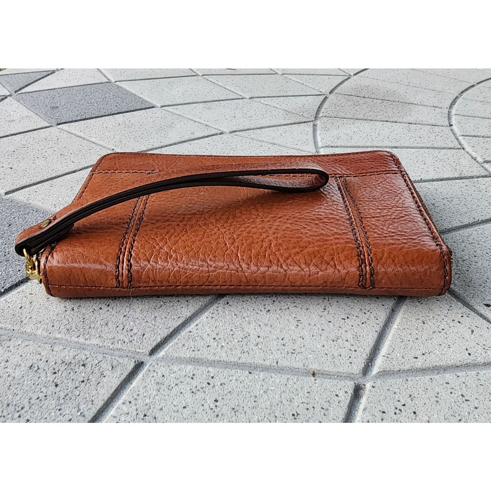Fossil Fossil Jori RFID Leather Clutch Wallet Wristlet Size ONE SIZE - 4 Thumbnail