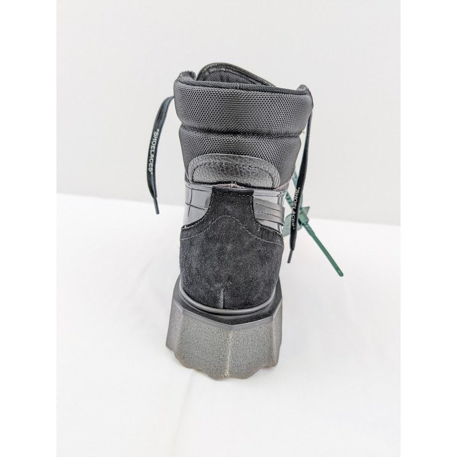 Off-White o1rshd1 Hiking Sponge Sneaker Boots in Black / Khaki Size US 9 / EU 42 - 11 Thumbnail