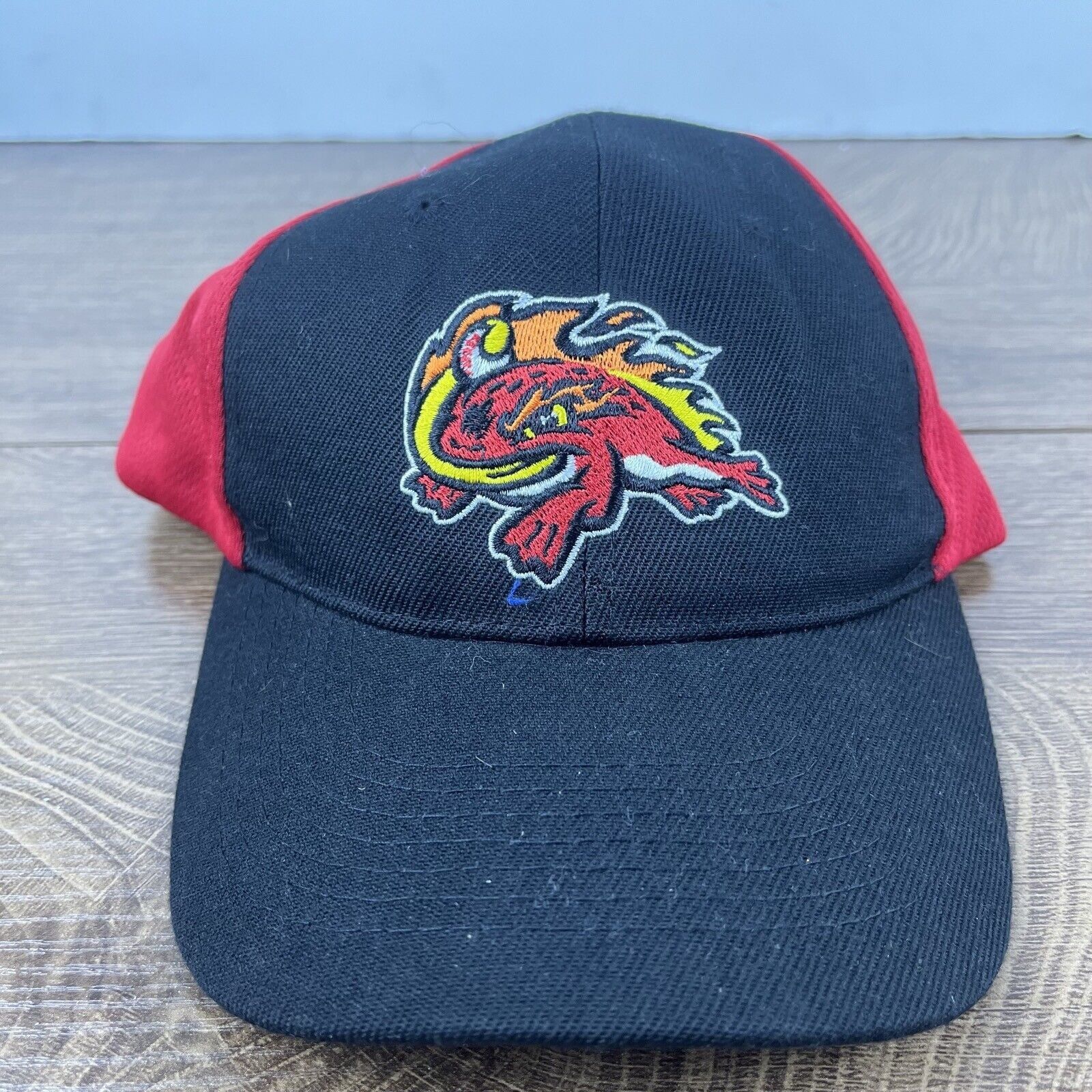 Other Fire Frogs Hat Florida Firefrogs Adjustable Hat Black Hat Ad Size ONE SIZE - 2 Thumbnail