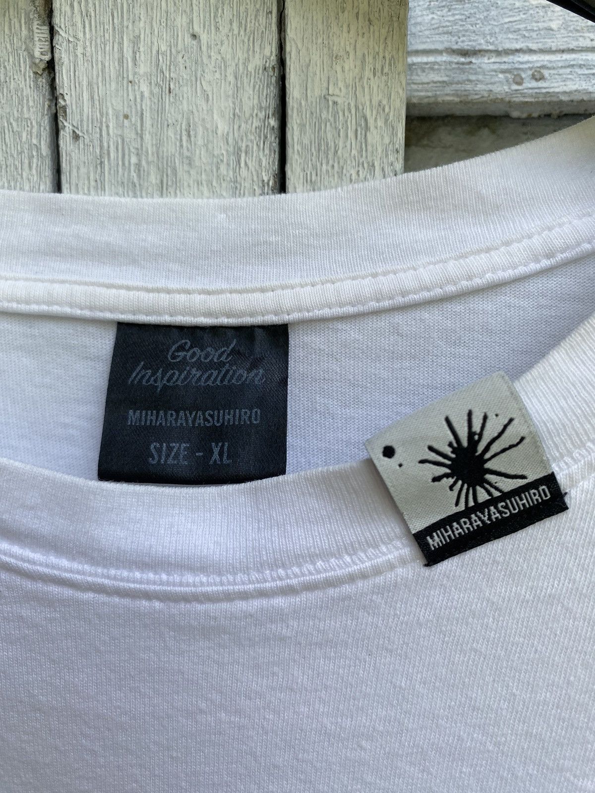 GU × Japanese Brand × Maison MIHARA YASUHIRO Miharayasuhiro La-Pizza White T Size US XL / EU 56 / 4 - 4 Thumbnail