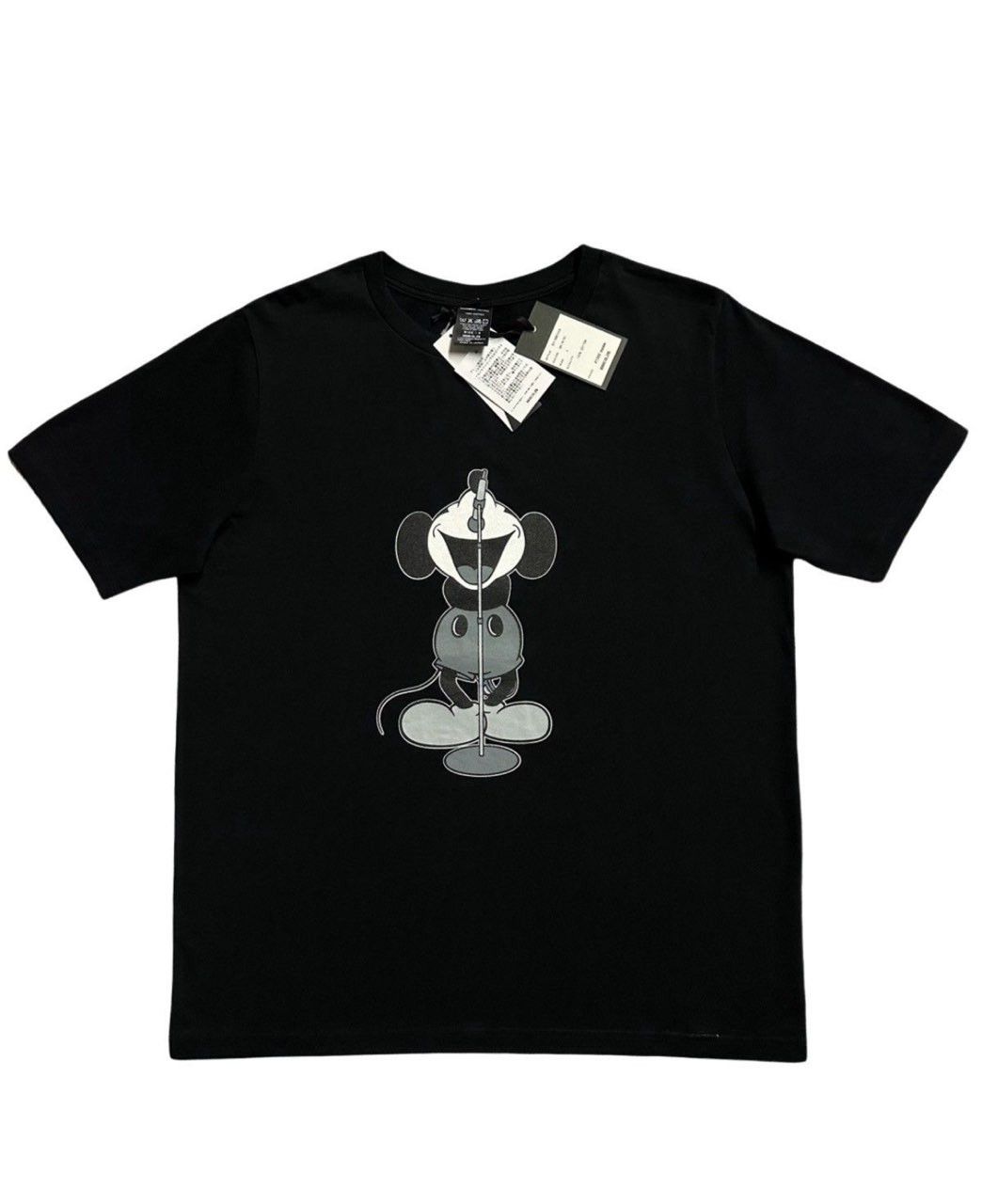 Number (N)ine Number (N)ine Mickey New with Tags Black Tee size 4 | Grailed