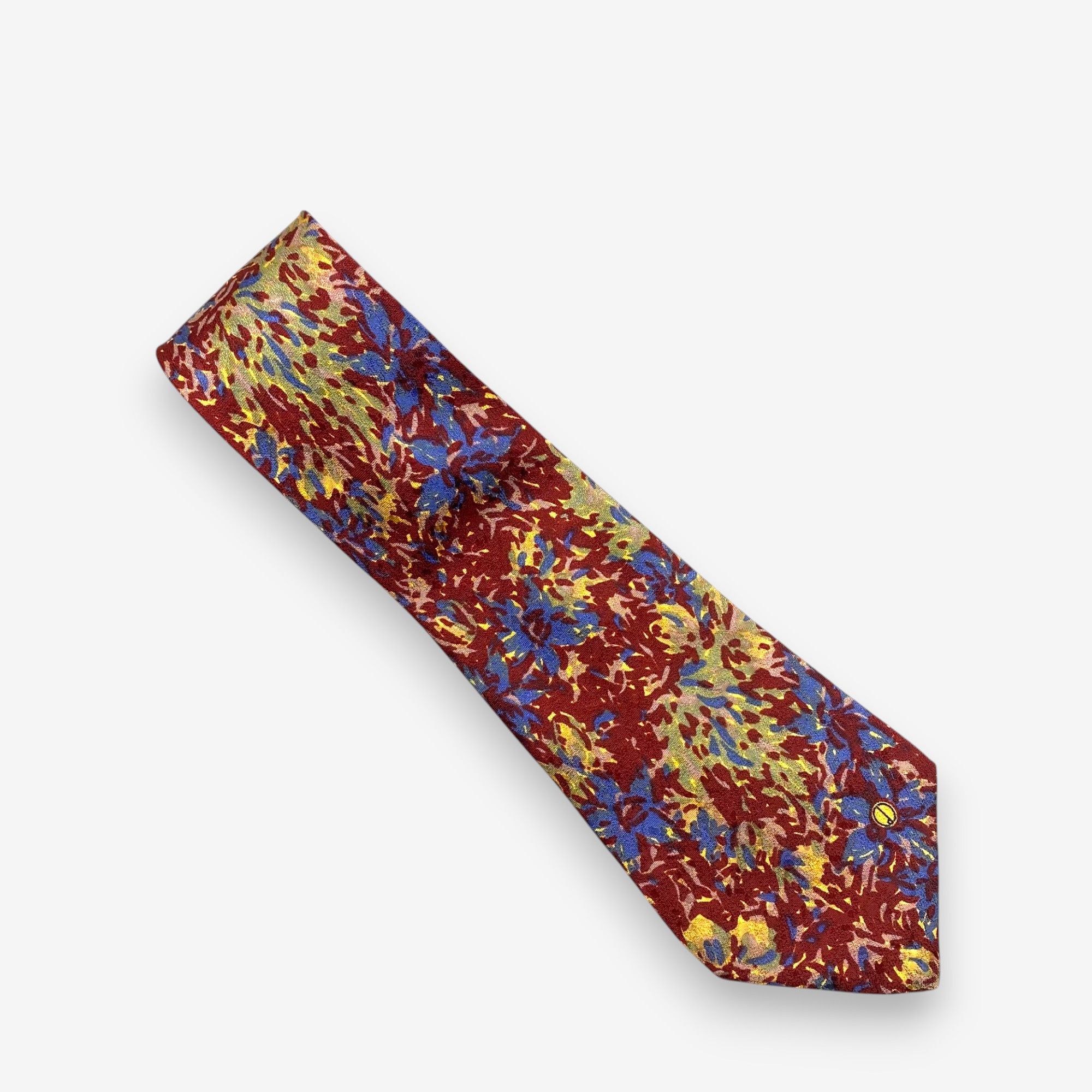 Alfred Dunhill Vintage Alfred Dunhill SILK Necktie Cravate Pure Silk Size ONE SIZE - 2 Thumbnail