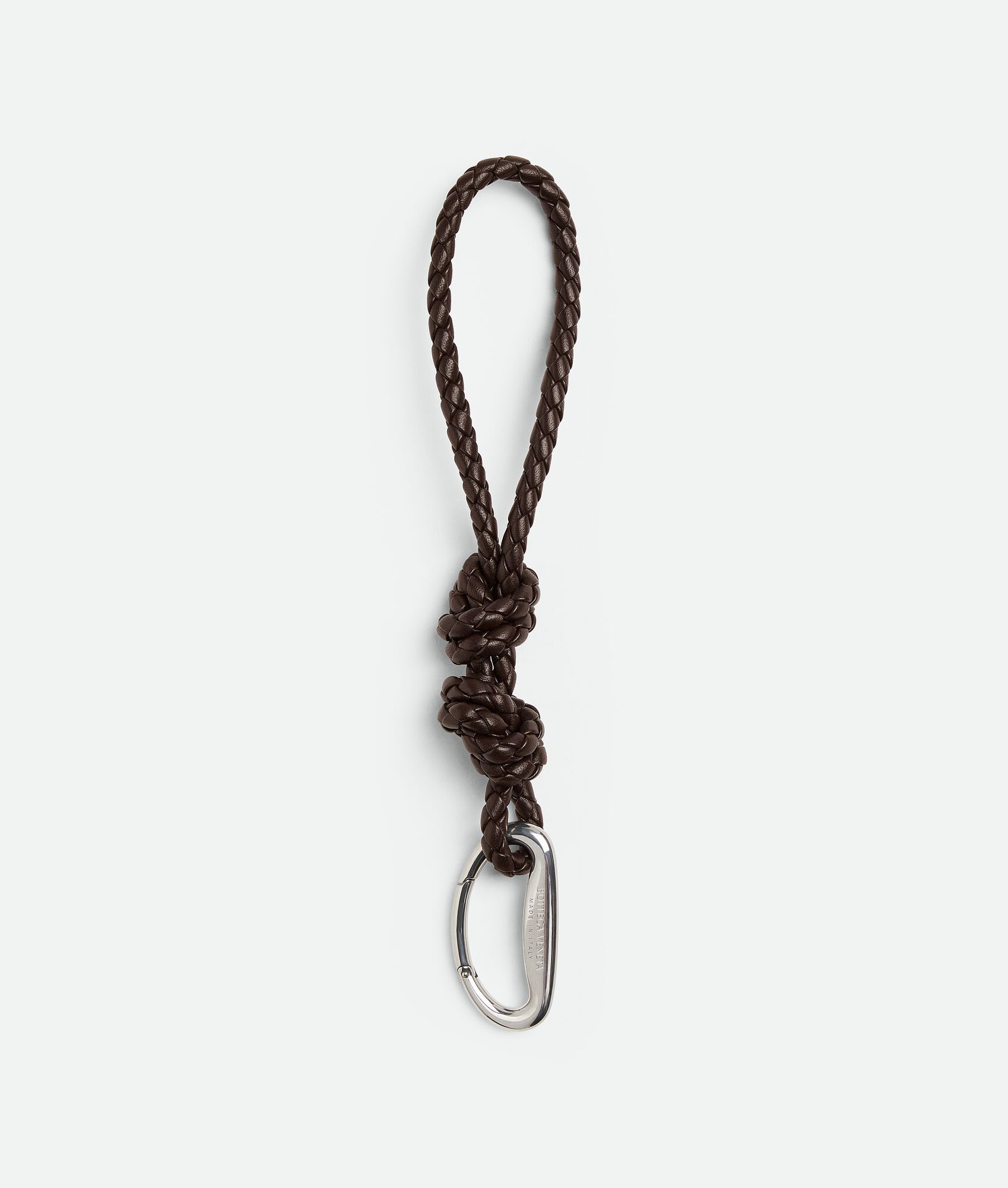 Bottega Veneta o1w1db10325 Size: OS / Intreccio Key Ring With Drop Hook Size ONE SIZE - 1 Preview