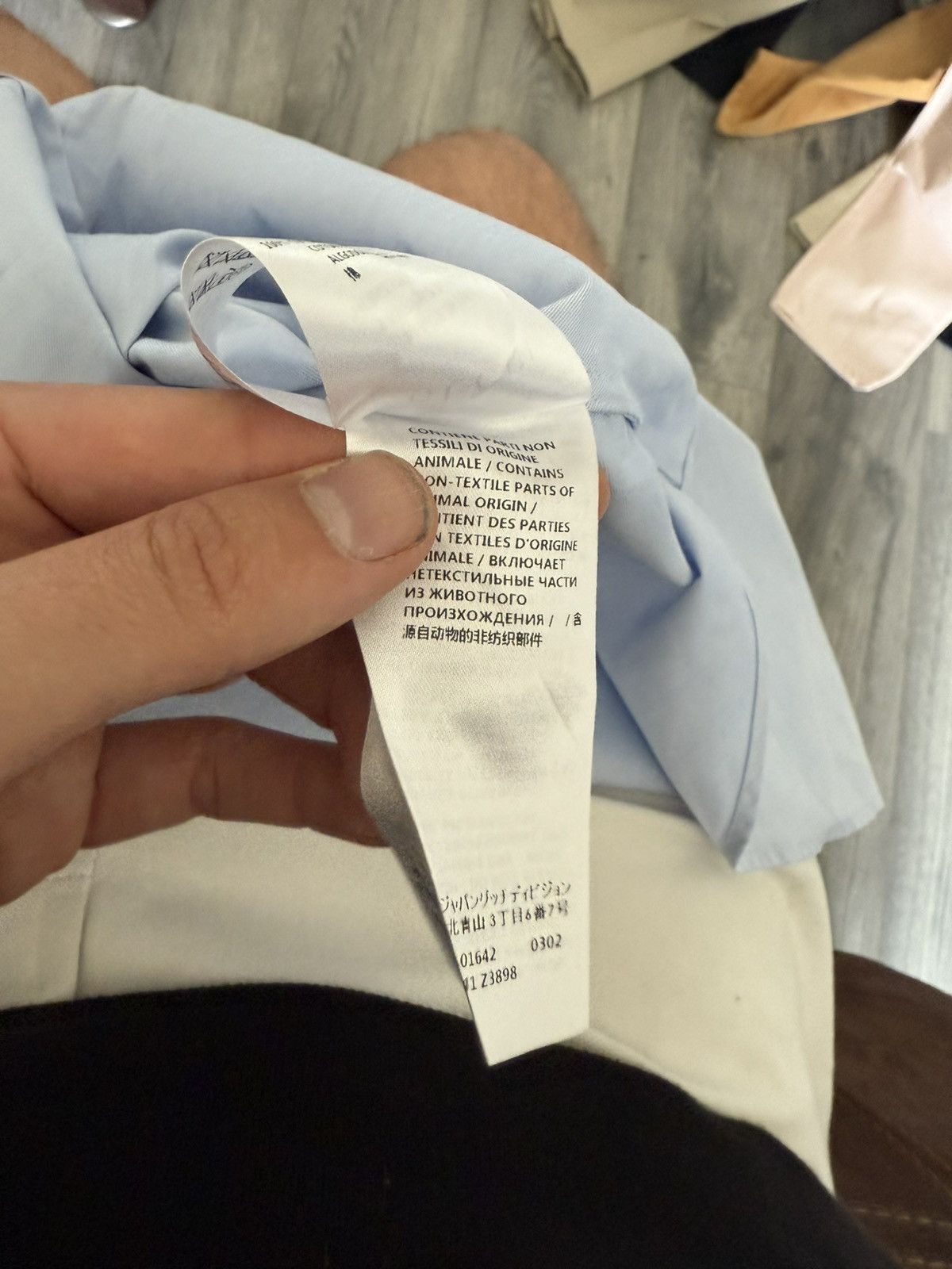 Gucci Blue Dress Shirt with White Contrast Collar – Duke Fit Size US S / EU 44-46 / 1 - 14 Thumbnail