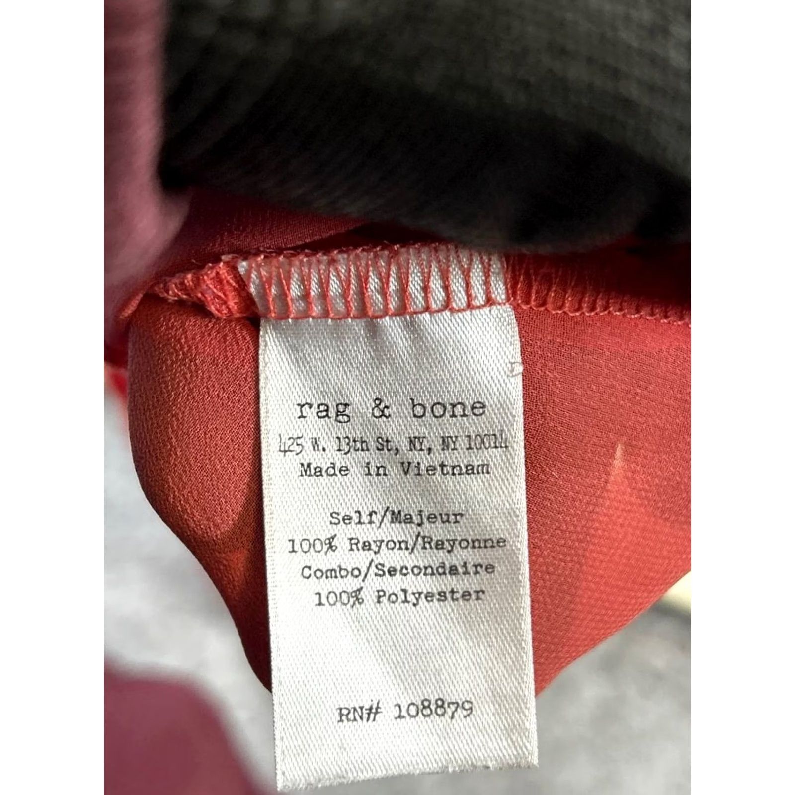 Rag & Bone rag & bone Shirt Womens L Pink Large Top Pullover Size L / US 10 / IT 46 - 4 Thumbnail