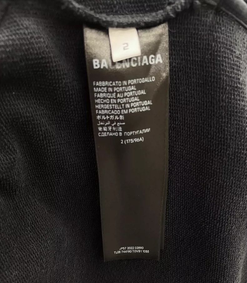 Balenciaga Balenciaga Alphabet Printed Sweatshirt Size US M / EU 48-50 / 2 - 5 Thumbnail
