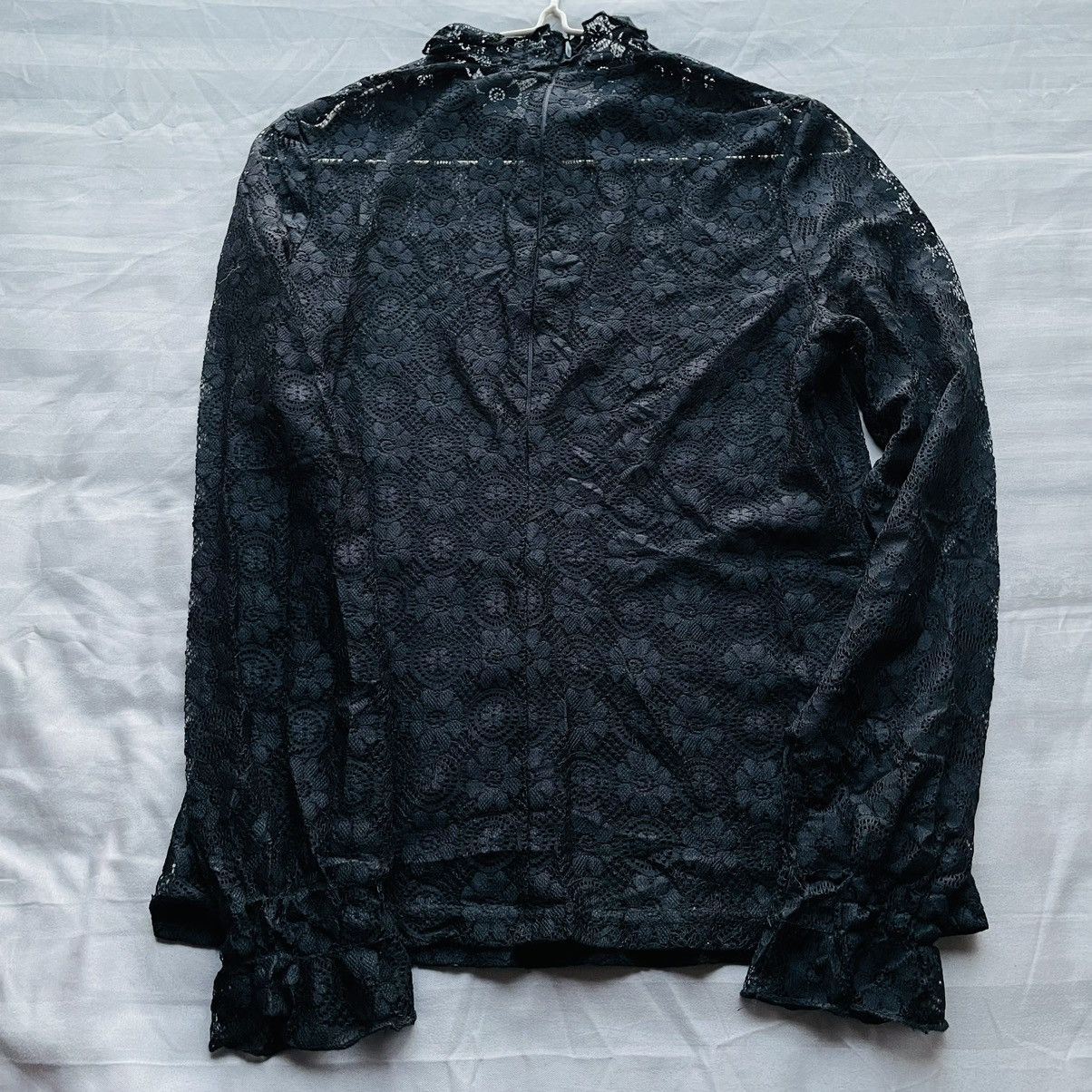 If Six Was Nine × Japanese Brand Japanese Floral Lace Mesh Top Size S / US 4 / IT 40 - 3 Thumbnail