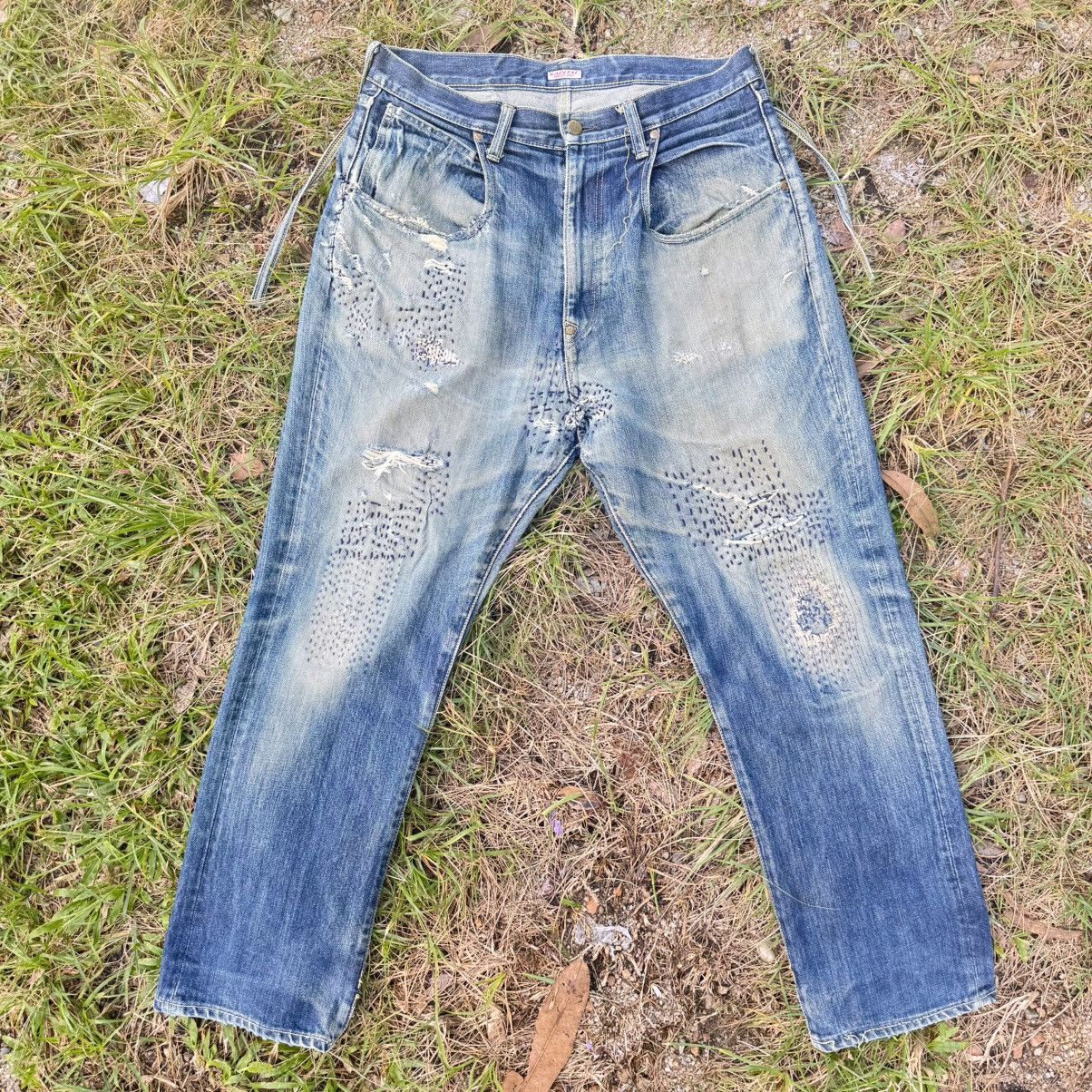 Kapital Kountry 2015 Kapital Kounty Distressed Jeans Size US 34 / EU 50 - 1 Thumbnail