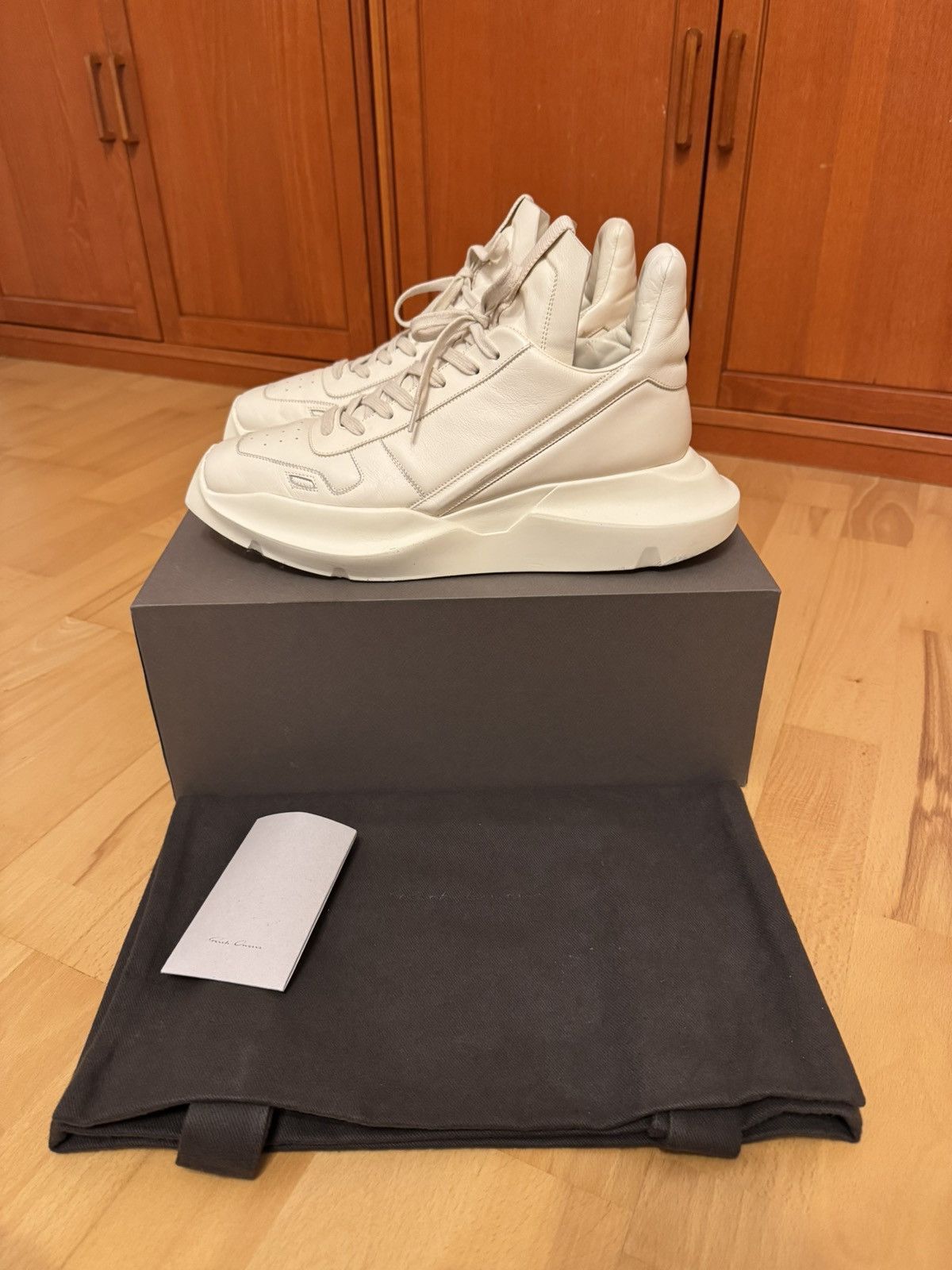 Rick Owens Rick Owens Geth Runner Milk | Grailed