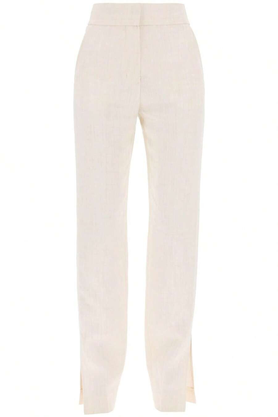 o1s22i1n0624 Tibau Slit Pants in Beige