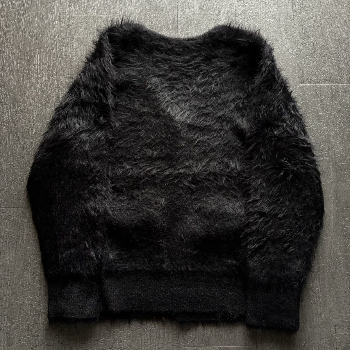 Number (N)ine Number Nine Feather shaggy knit cardigan stk size 2 Size US M / EU 48-50 / 2 - 2 Thumbnail
