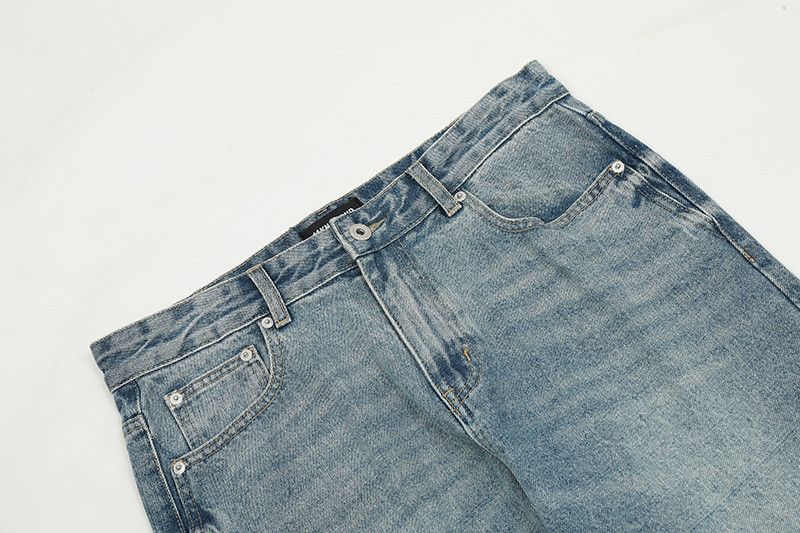 Jean Men's Cleanfit high-street washed blue flared jeans Size US 32 / EU 48 - 3 Thumbnail
