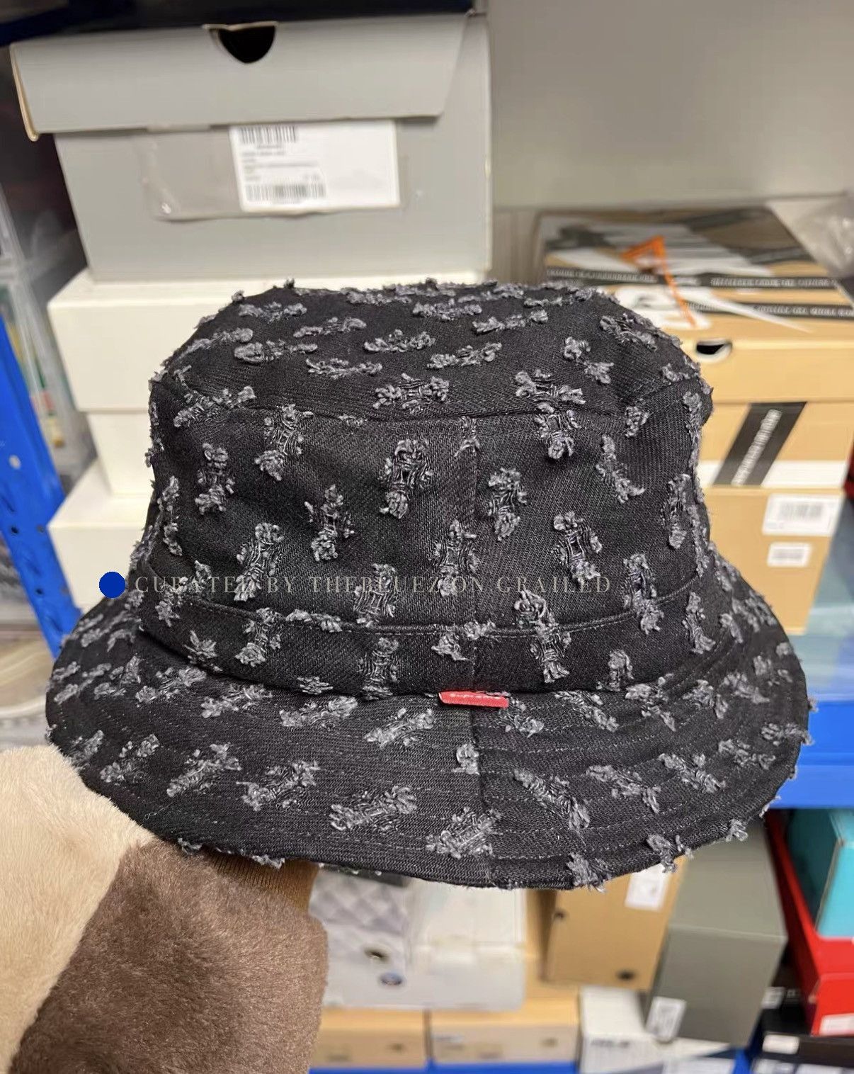 Supreme Black Denim Bucket Hat from SS20 Collection Size ONE SIZE - 1 Thumbnail