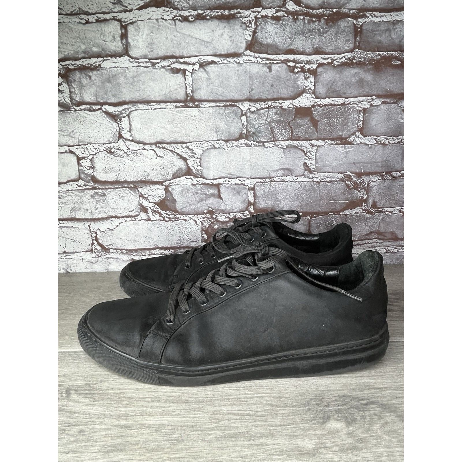 Thursday Boot Company Thursday Everyday Triple Black Matte Premier Low Top Sneaker Size US 10 / EU 43 - 12 Thumbnail