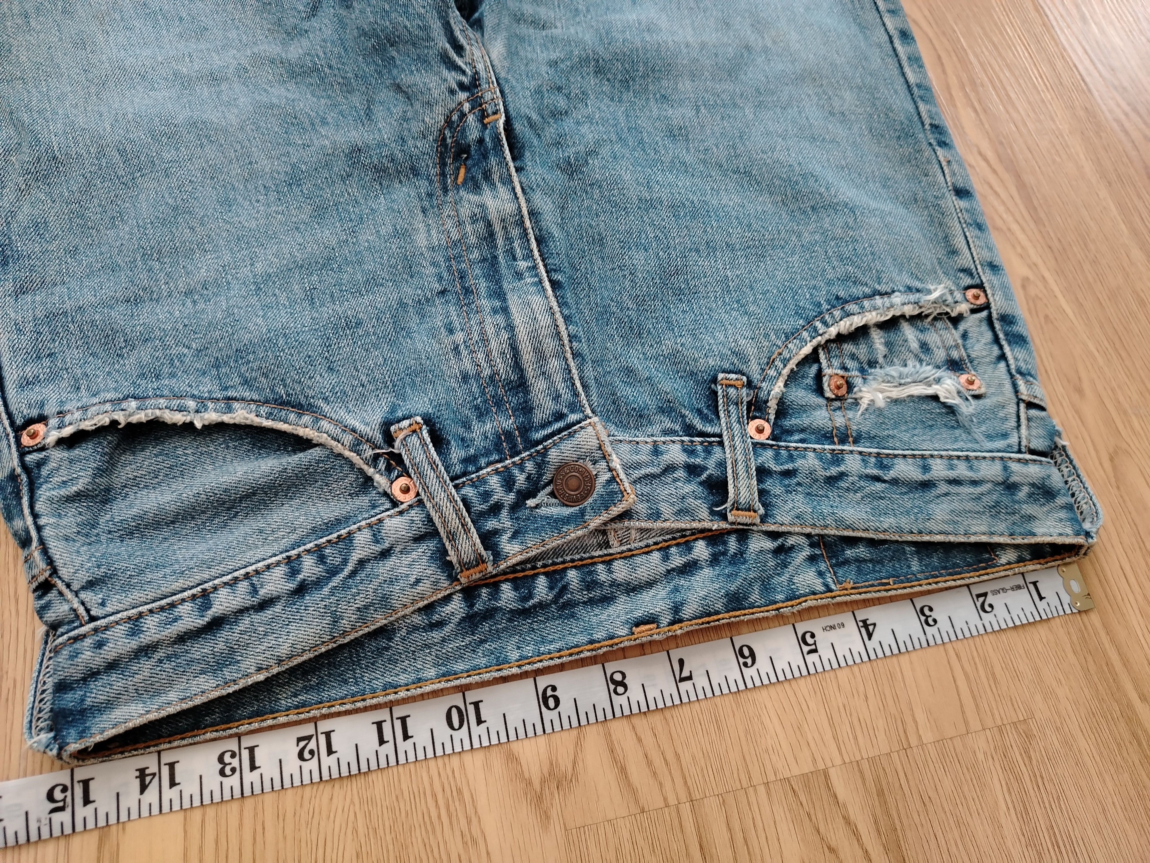Levi's × Vintage Levis 517 Jeans Bootcut Vintage Size US 30 / EU 46 - 7 Thumbnail