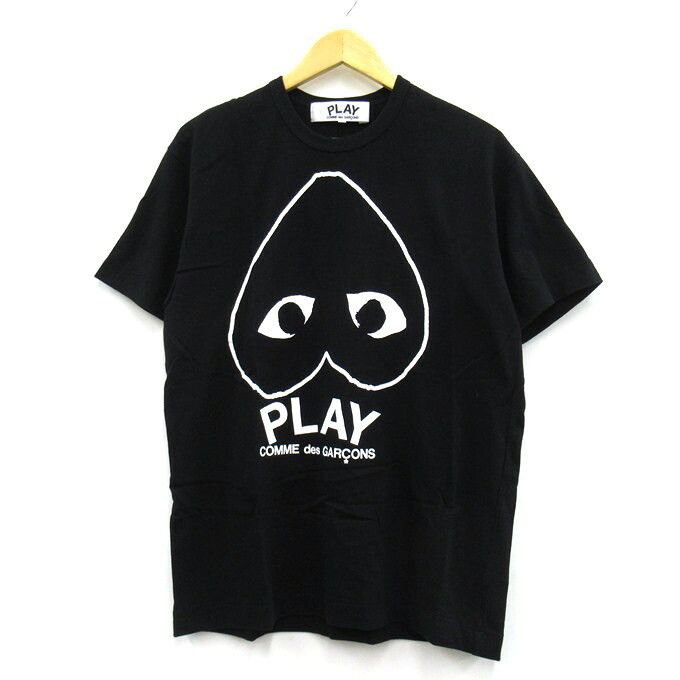 Comme des Garcons Short Sleeve Black CDG 1986 ete logo print T