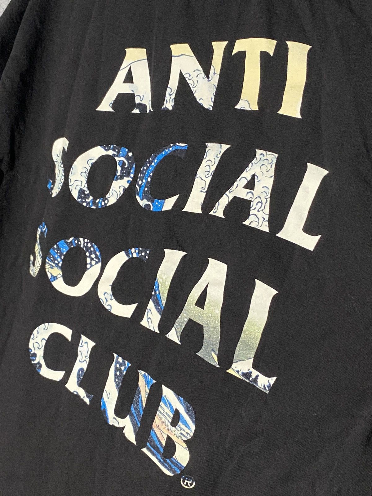 Anti Social Social Club Anti Social Social Club T-shirt Logo Hype Drill Casual Brand Size US L / EU 52-54 / 3 - 5 Thumbnail