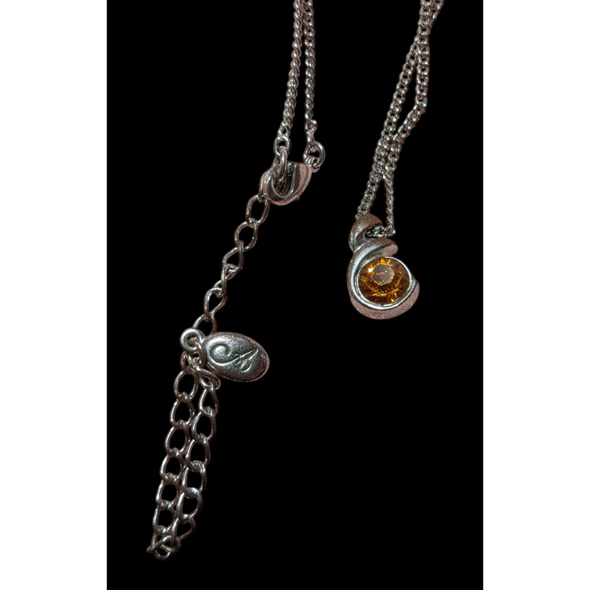 Other Annaleece by DeVries Topaz Swarovski November Birthday Penda Size ONE SIZE - 4 Thumbnail