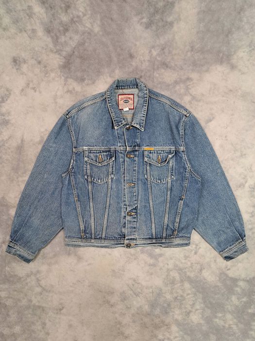 Edwin Vintage 90s Edwin Jeans Japanese Denim Jacket Made in Japan