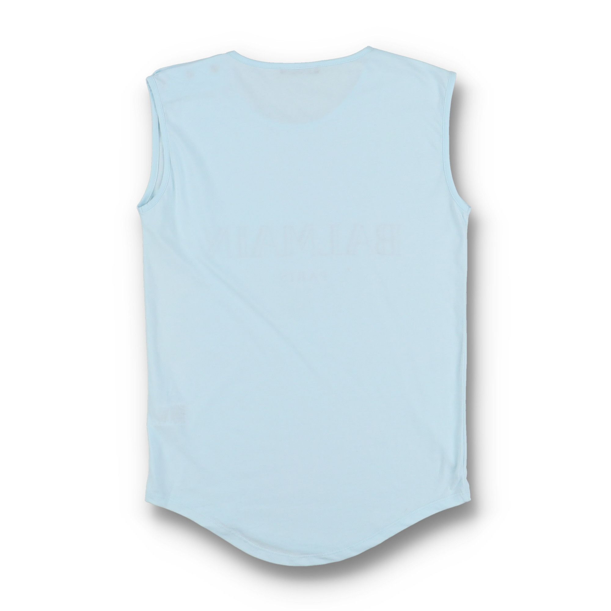 Balmain Baby Blue Metallic Silver Logo Lion Buttons Tank Top Size XS / US 0-2 / IT 36-38 - 6 Thumbnail