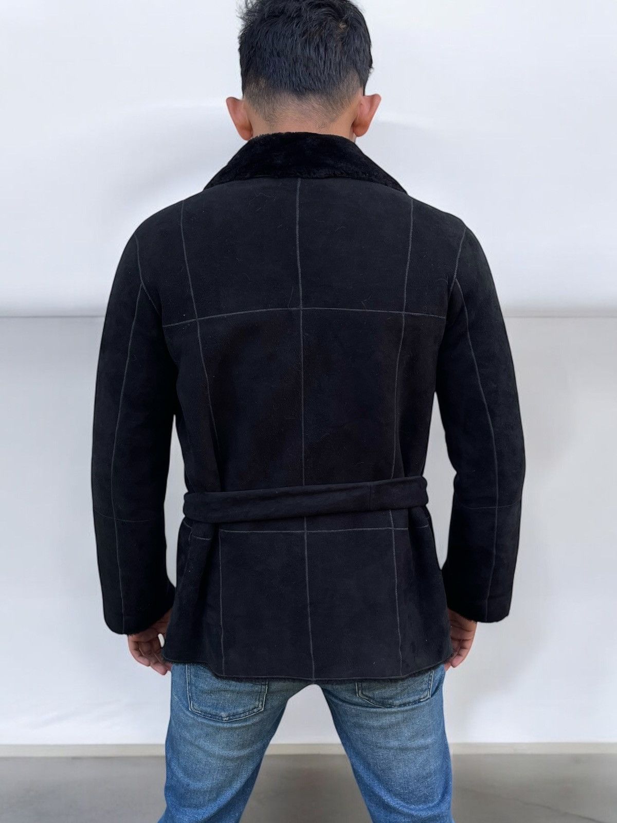 Loewe 🔥RARE🔥 LOEWE LAMBSKIN SHERLING LEATHER JACKET Size US S / EU 44-46 / 1 - 2 Thumbnail