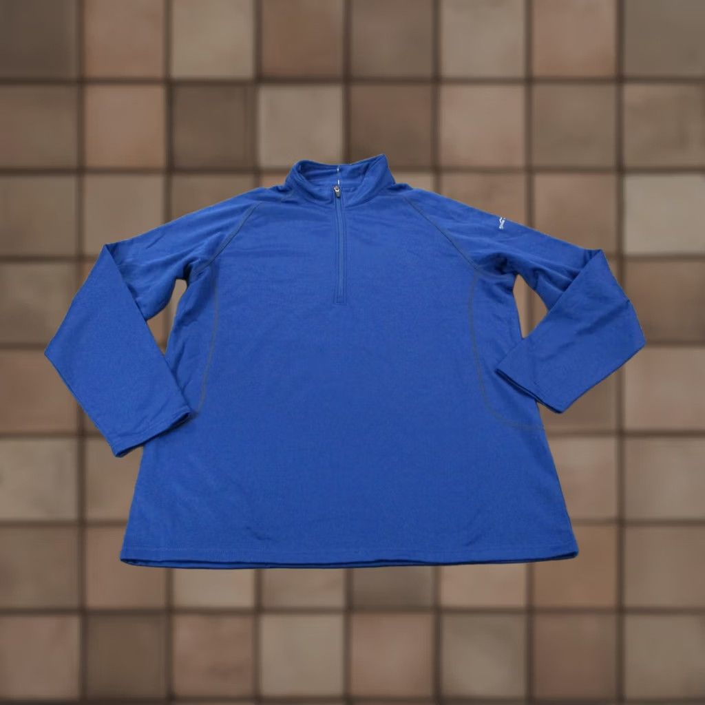 Eddie Bauer Eddie Bauer Jacket Mens 2XL Pullover Smooth Fleece Lined Base Layer Pullover NEW Blue Size US XXL / EU 58 / 5 - 1 Thumbnail