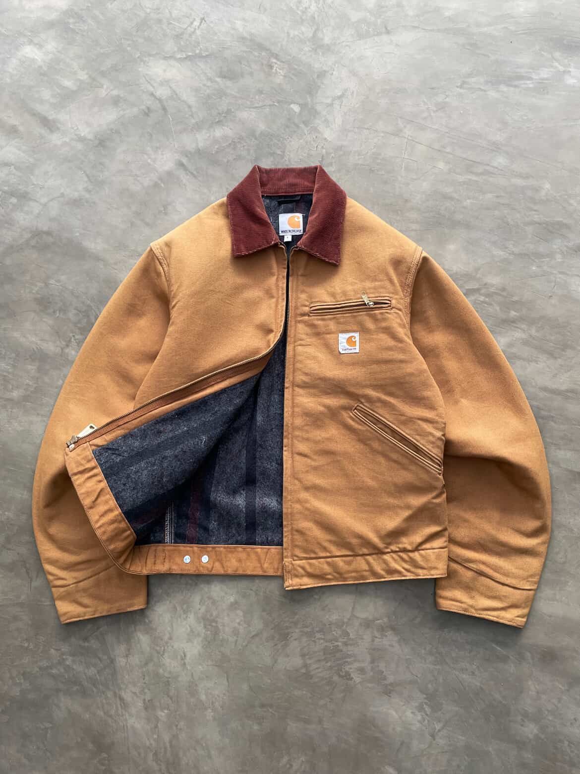 Carhartt Carhartt Detroit Jacket (J001 BRN) Size US S / EU 44-46 / 1 - 2 Thumbnail
