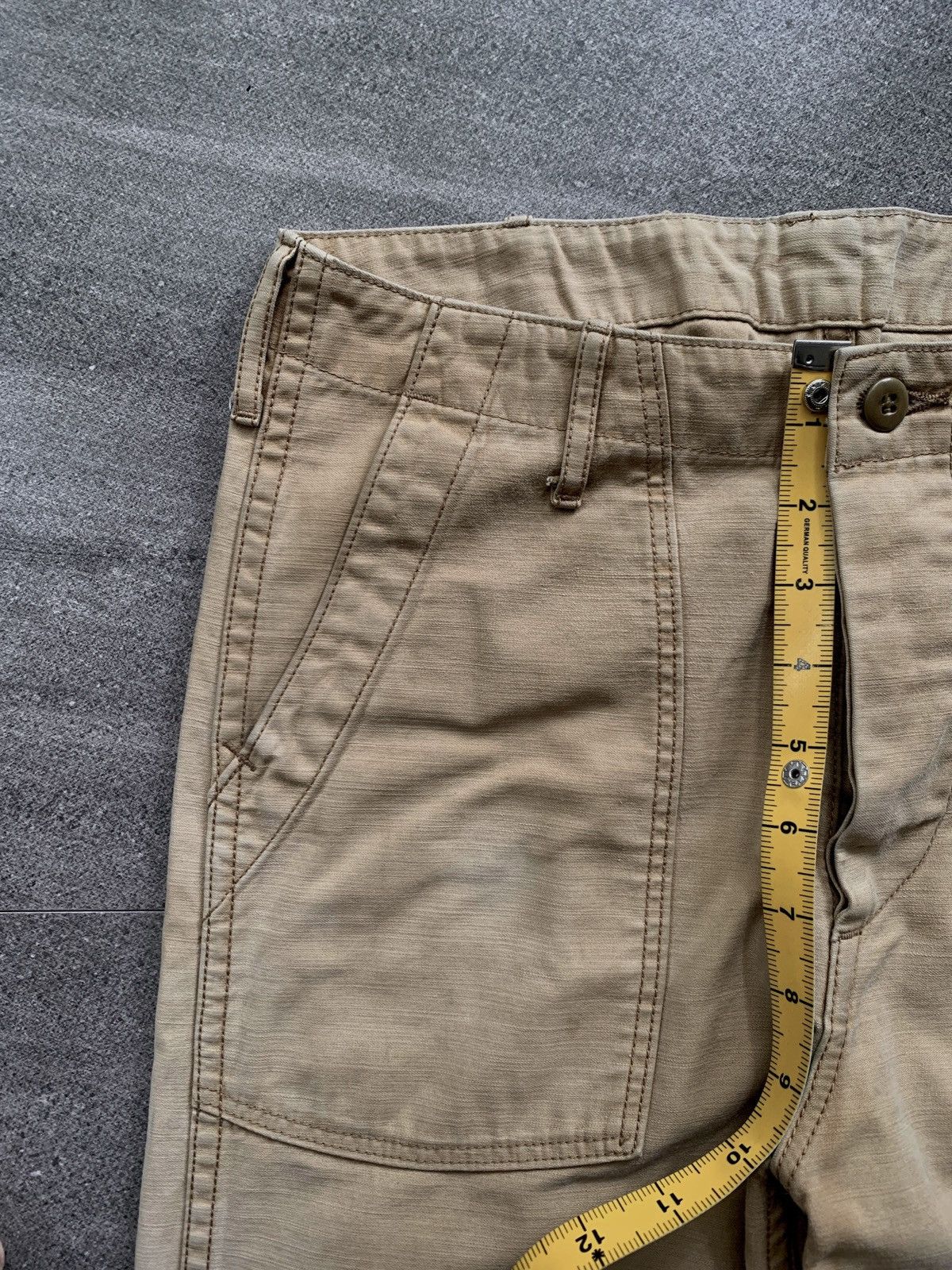 Orslow FREE TAX! Fatigue Faded Pants Size US 28 / EU 44 - 11 Thumbnail