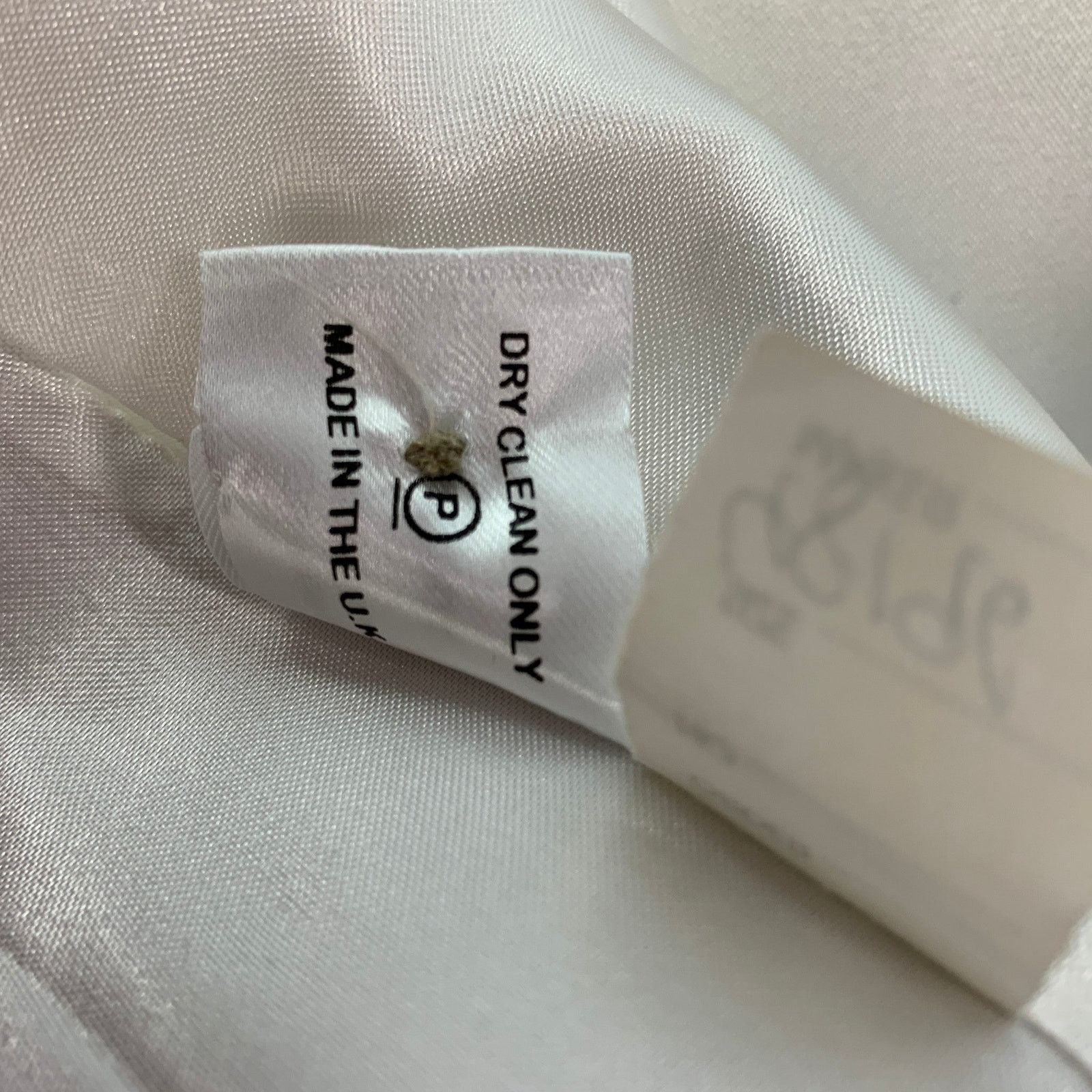 Other FAVOURBROOK 48 Khaki White Solid Wool Double Breasted Vest Size 48R - 6 Thumbnail