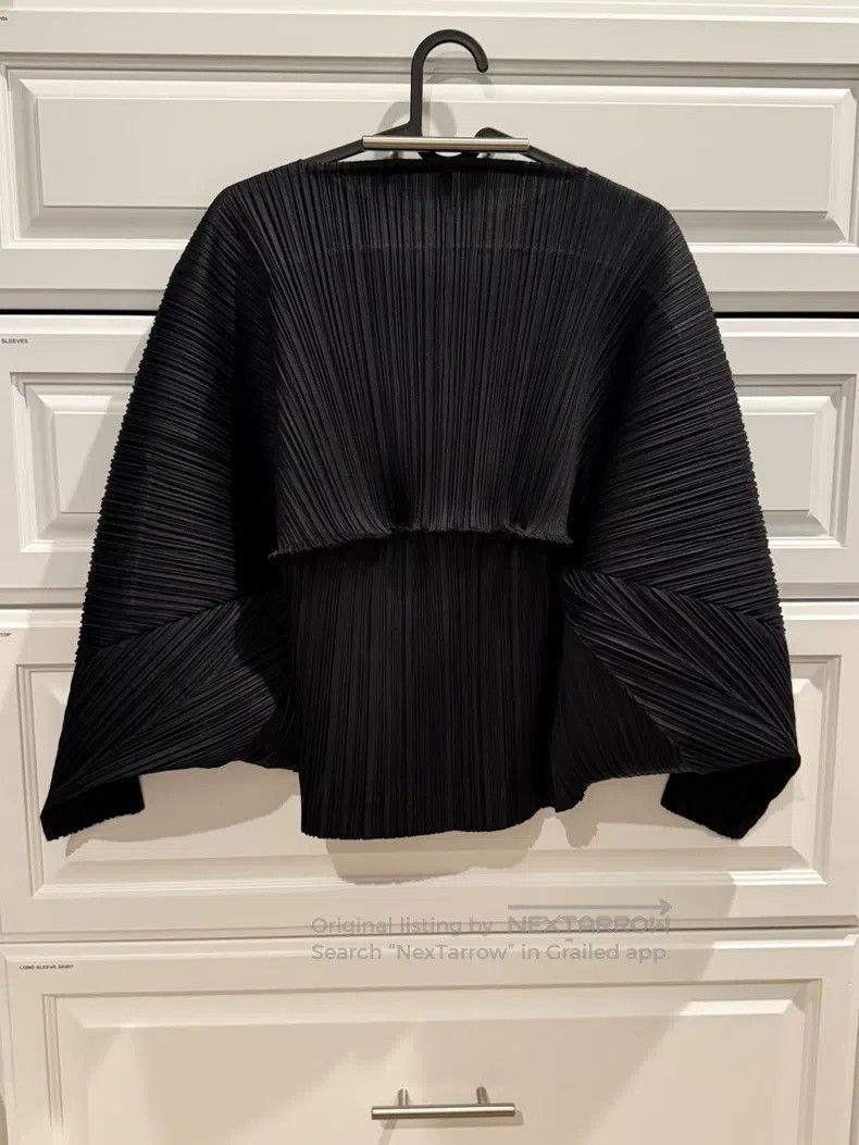 Issey Miyake Issey Miyake size:one size Black Lip Print Top Size XXS / US 00 / IT 34 - 3 Thumbnail