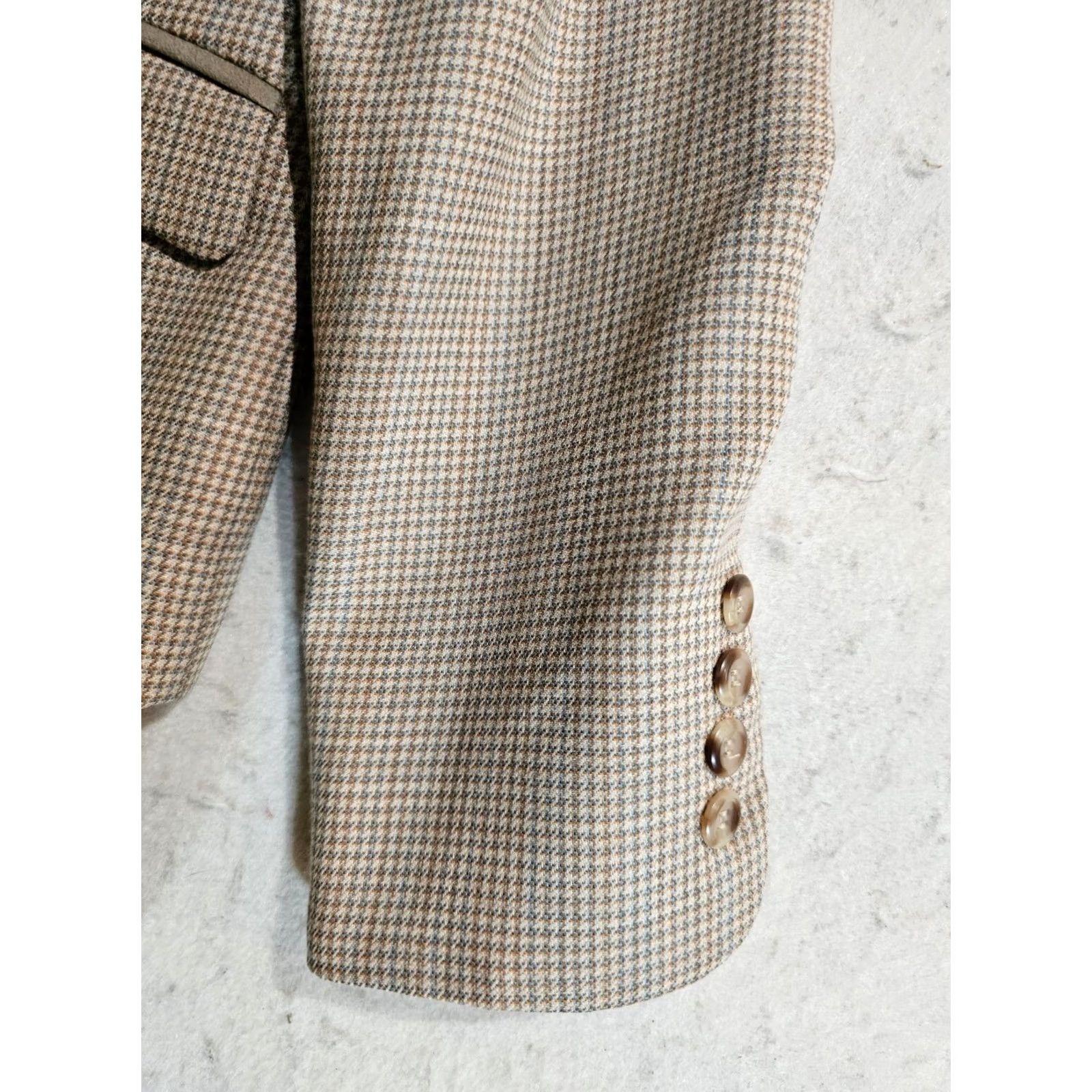 Pendleton VINTAGE Pendleton Petite Virgin Wool Blazer Jacket Women's Size 8 Beige Size L / US 10 / IT 46 - 5 Thumbnail