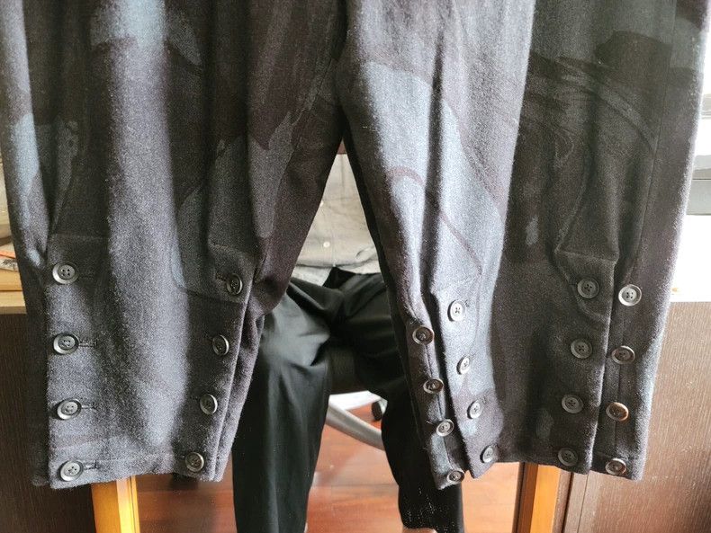 Yohji Yamamoto Yohji Yamamoto size 2 19aw Napoleon Trousers 2505-Nextarro Size US 28 / EU 44 - 4 Thumbnail