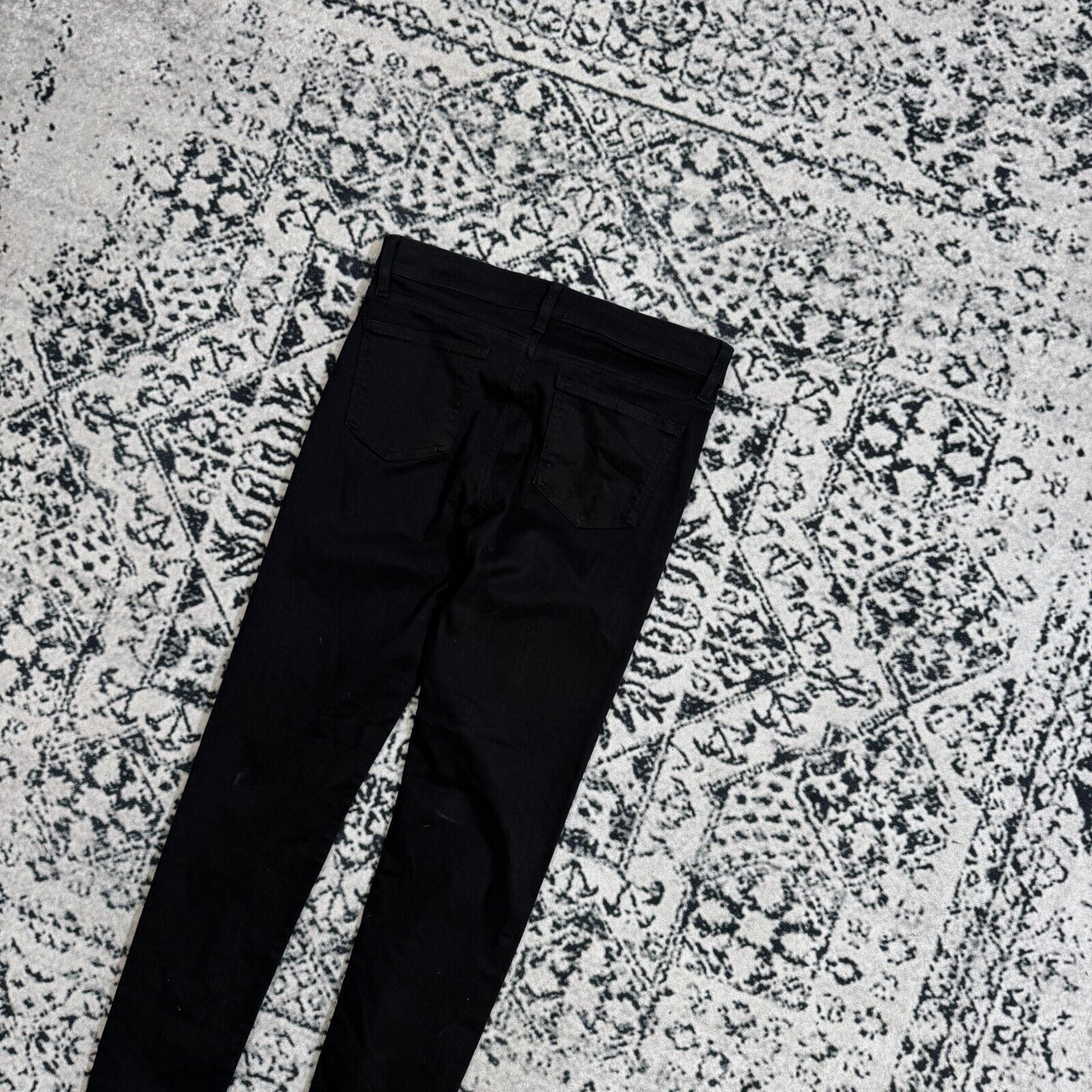 Uniqlo Vintage Uniqlo Unisex Black Cotton Denim Pants Size W31 Size US 31 - 10 Thumbnail