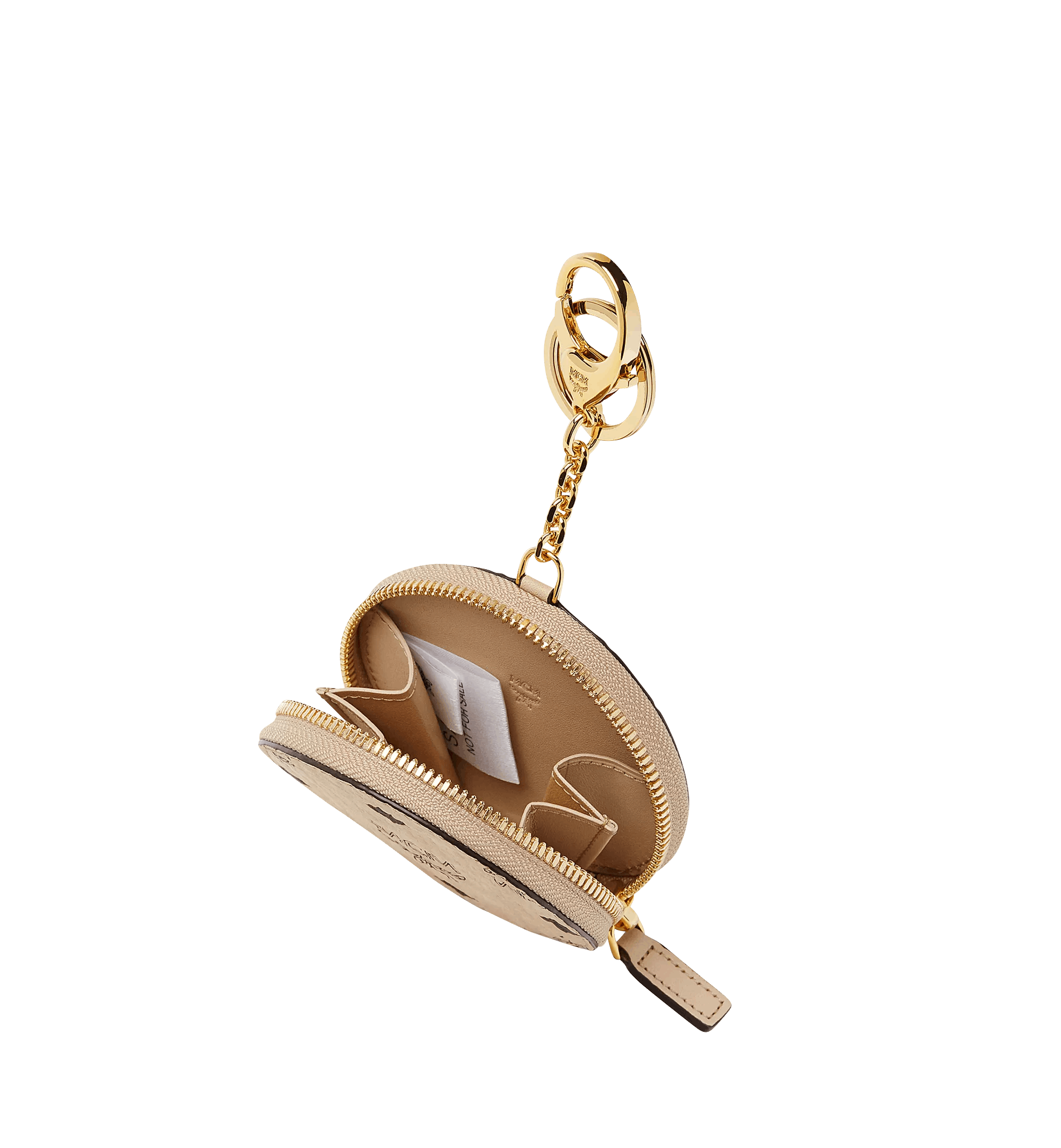 MCM o1mt1gz0625 Size: OS / Coin Wallet in Beige Size ONE SIZE - 4 Thumbnail