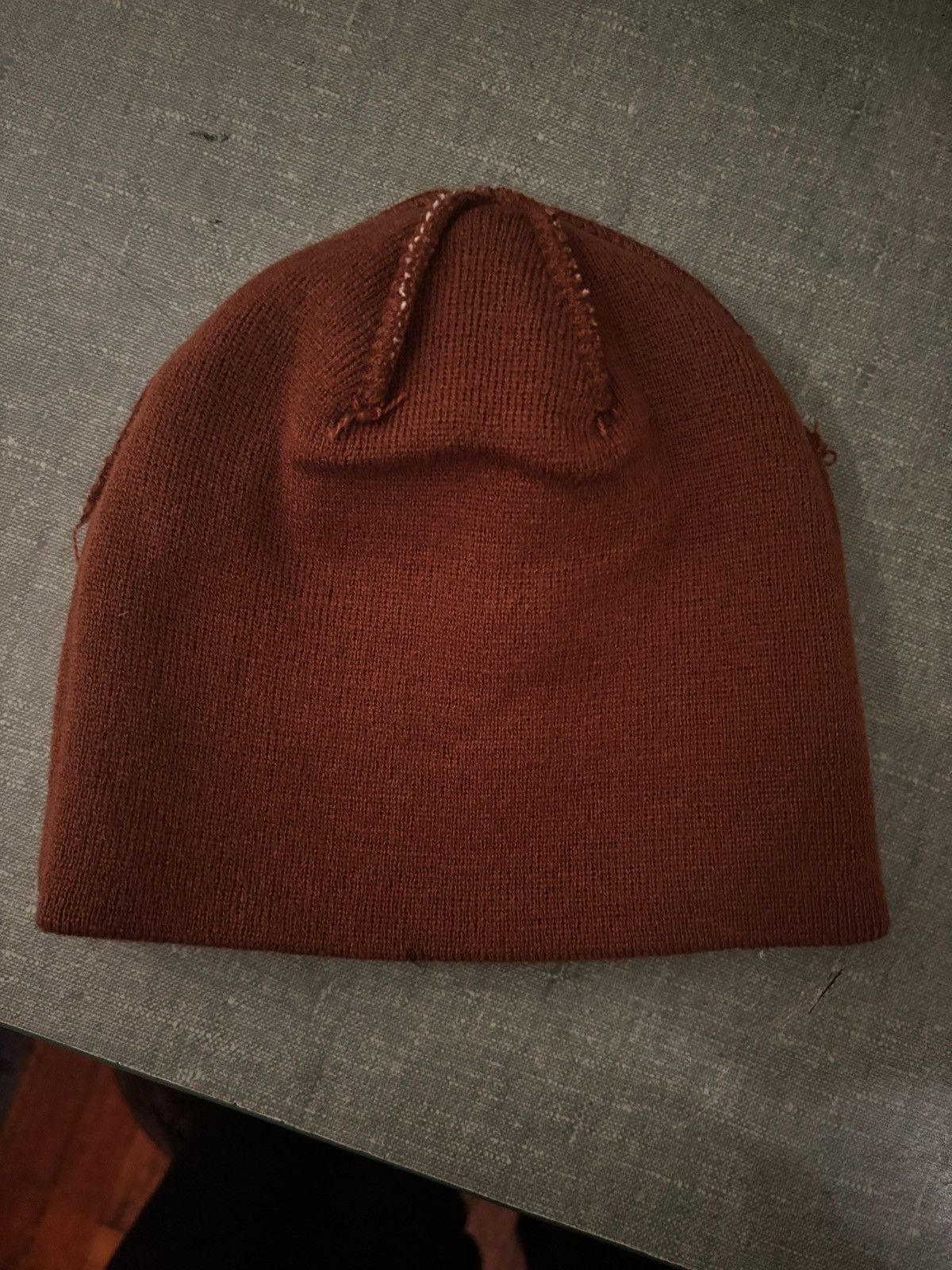 Corteiz brown Corteiz Alcatraz Skully beanie Size ONE SIZE - 5 Thumbnail
