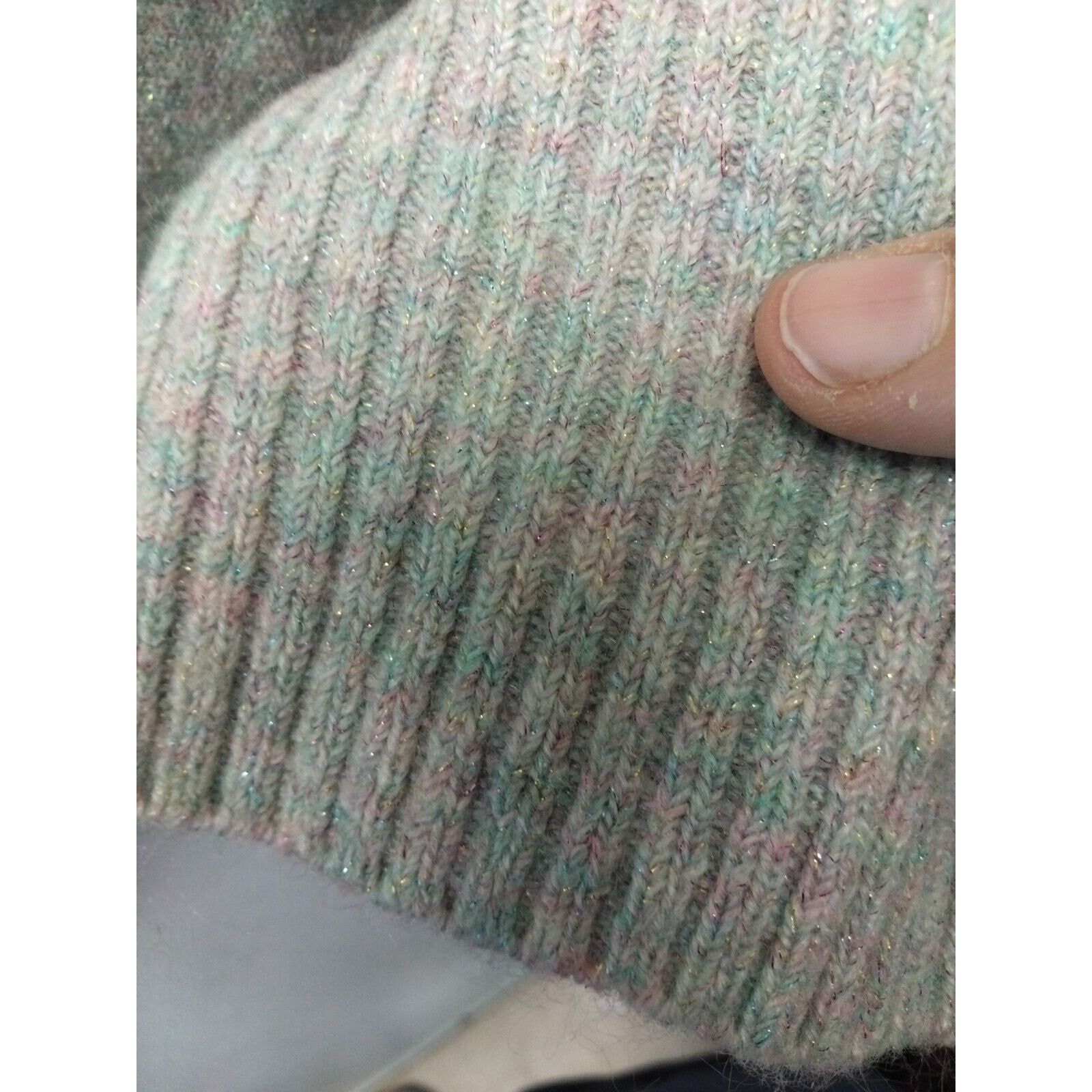Old Navy Old Navy Sparkle Grey Size L Woman's Sweater Size L / US 10 / IT 46 - 5 Thumbnail