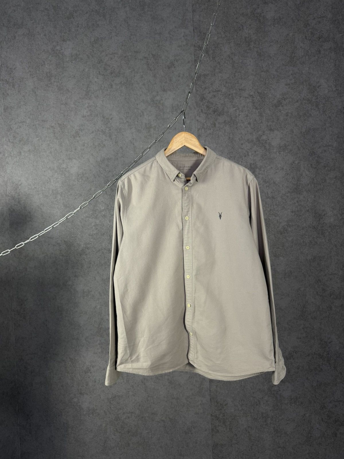 Allsaints Allsaints designer logo shirt Size US L / EU 52-54 / 3 - 1 Thumbnail
