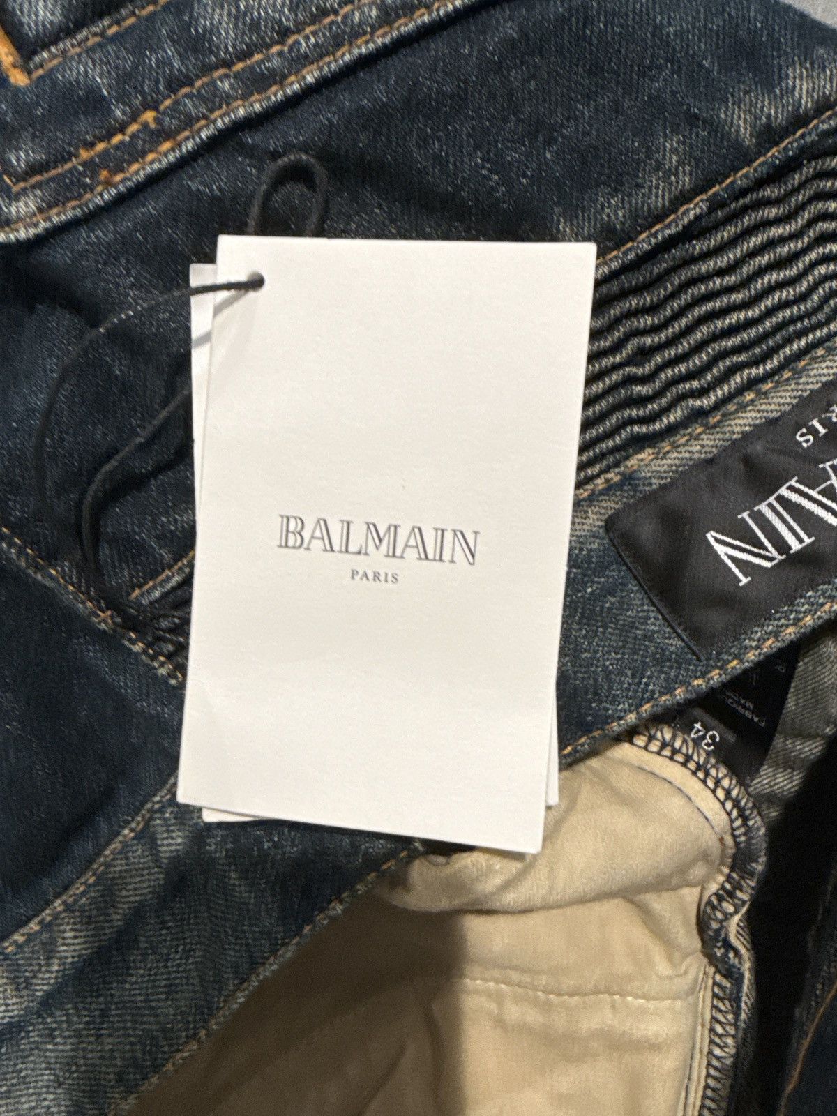 Balmain Balmain biker jeans Size US 34 / EU 50 - 5 Thumbnail