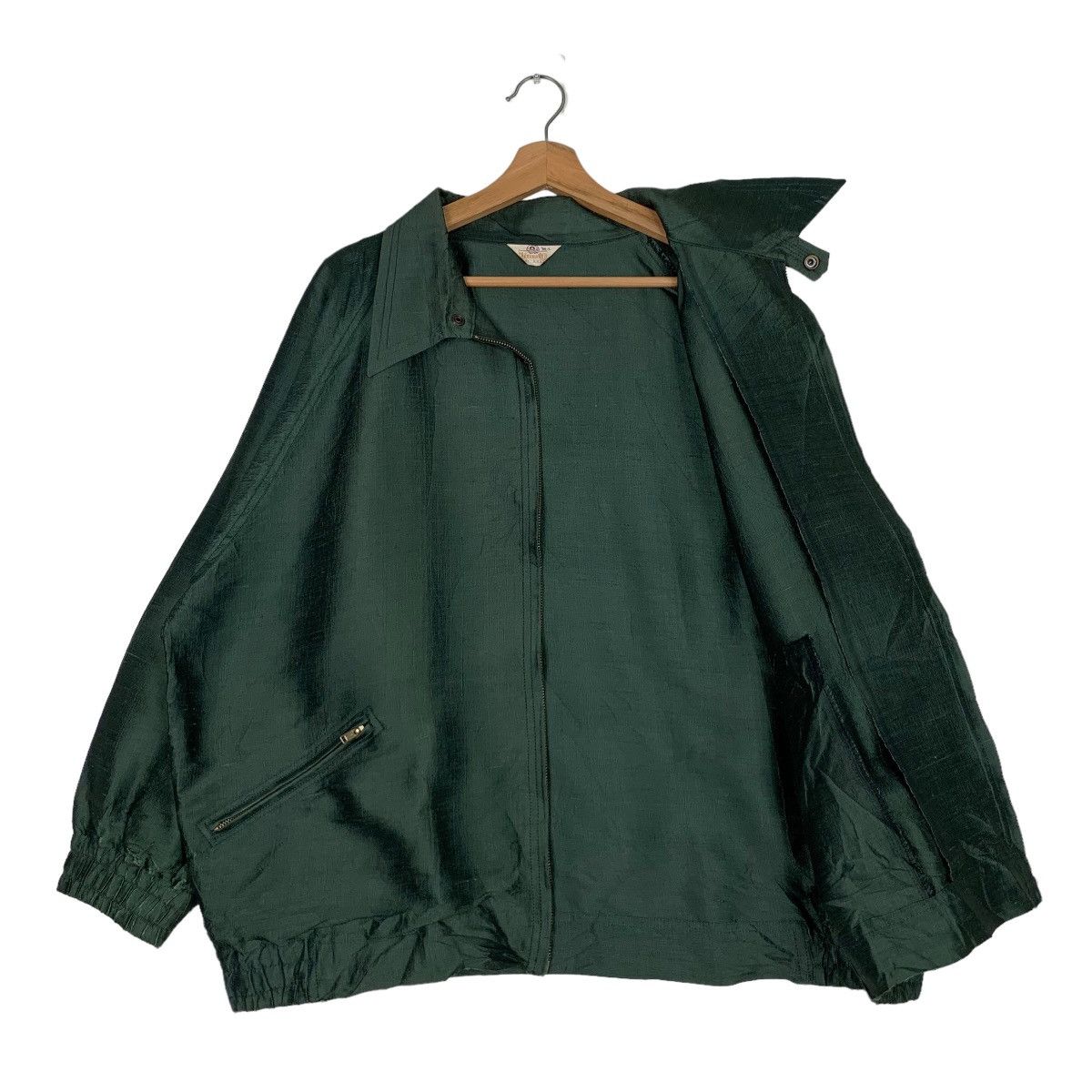 Vintage SHINAWATRA THAI HOUSE Green Casual Jacket #0497-C23 Size US M / EU 48-50 / 2 - 9 Thumbnail