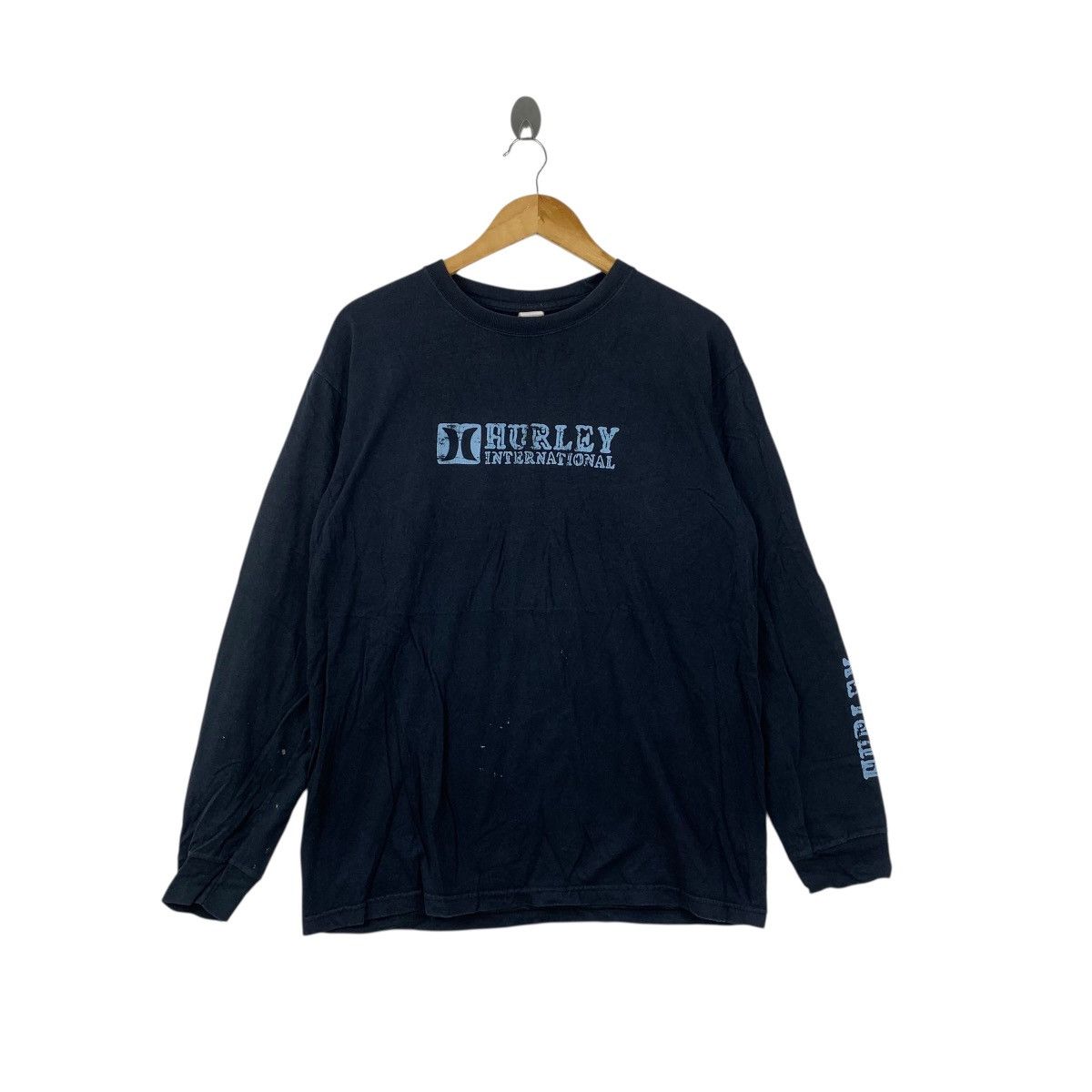 Hurley Vintage HURLEY INTERNATIONAL Long sleeve Tee Shirt Top Size US L / EU 52-54 / 3 - 1 Thumbnail