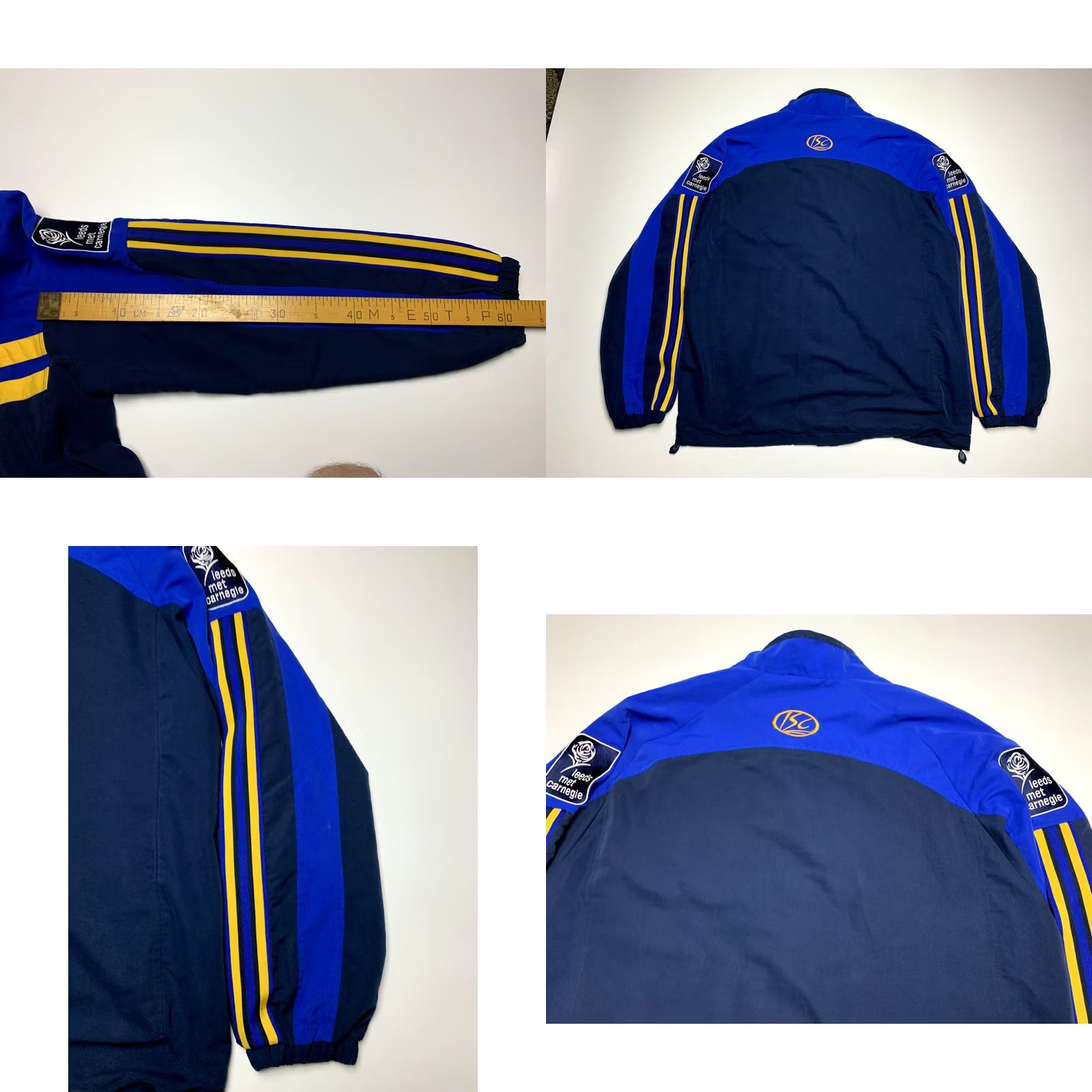 Vintage ISC Leeds Rhinos Full Zip Jacket XL Men Blue 3-in-1 ISC Leeds Rhinos Jacket Full Zip XL Men Blue Size US XL / EU 56 / 4 - 10 Thumbnail