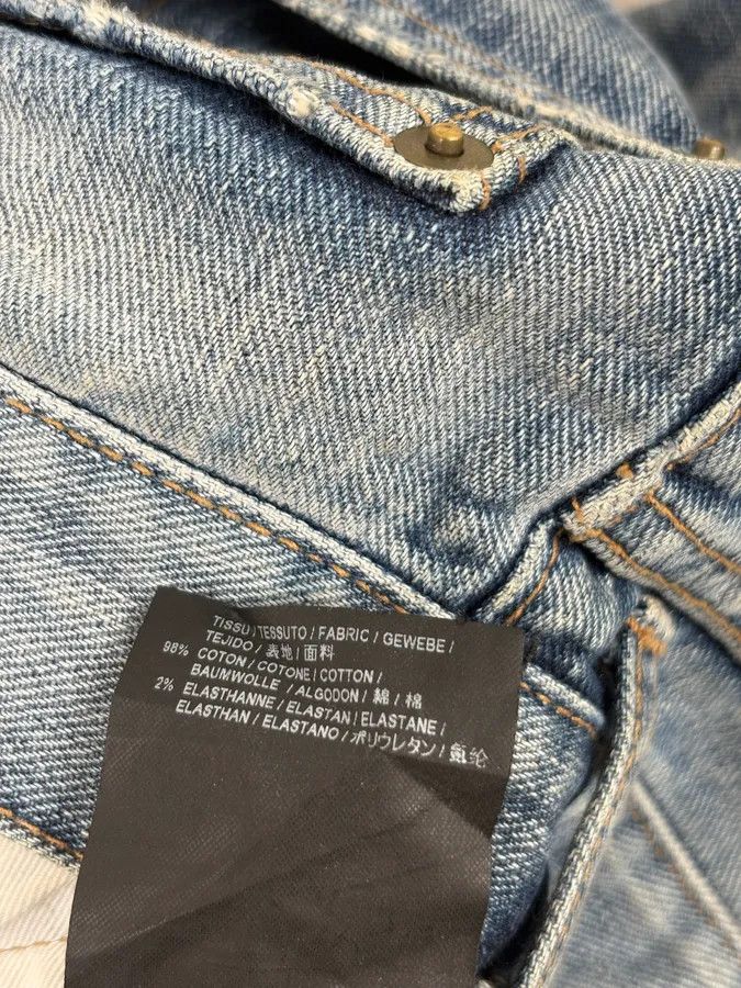 Saint Laurent Paris SS2017 Saint Laurent Blue Slim Denim Jeans Size US 33 - 10 Thumbnail