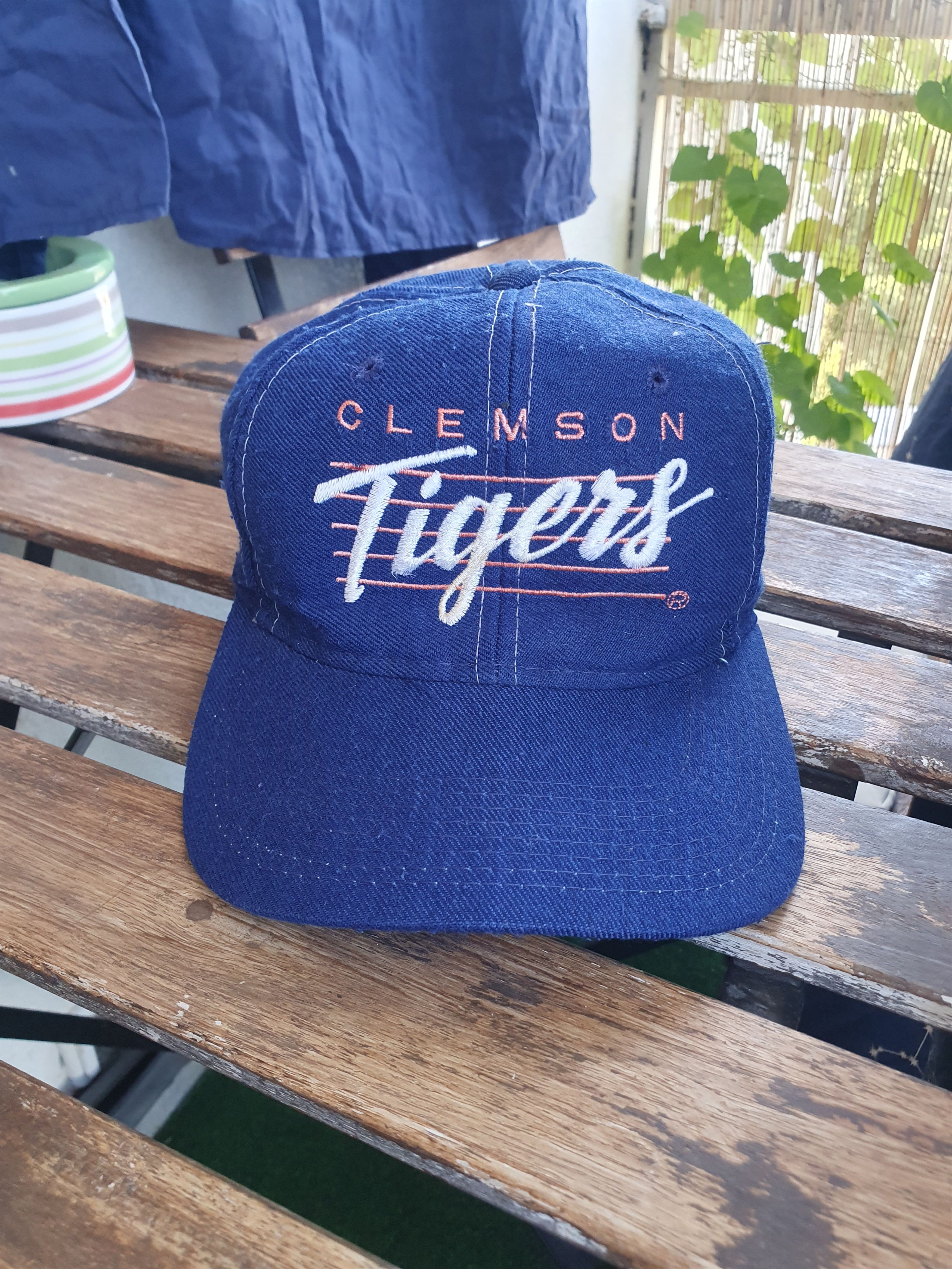 Vintage Clemson Tigers Vintage Script Wool Snapback hat Size ONE SIZE - 1 Thumbnail