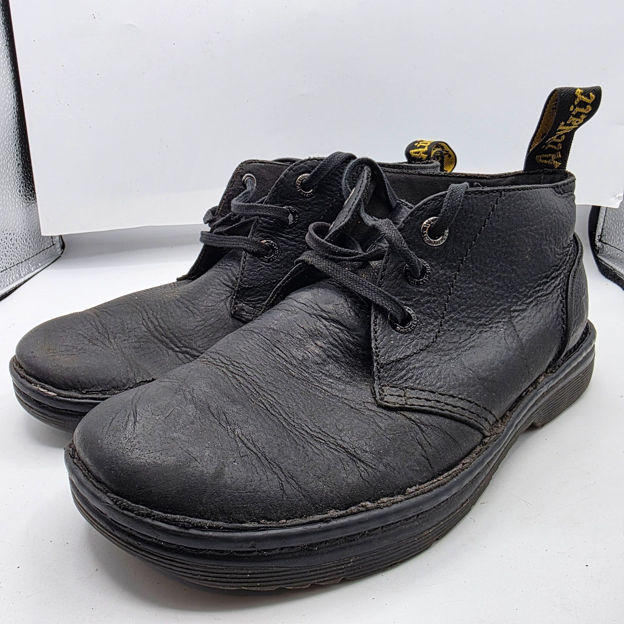 Dr. Martens Dr. Martens Sussex Womens 9 Black Chukka Boots Durable Leath Size US 9 / IT 39 - 4 Thumbnail